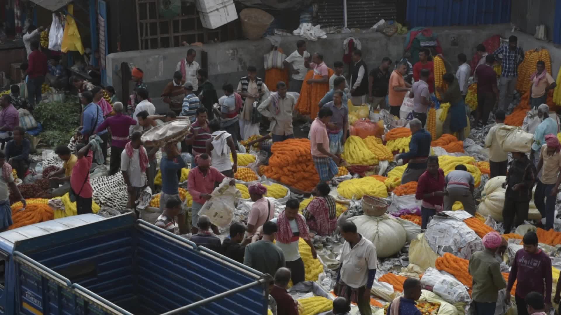 Flower Market In Kolkata