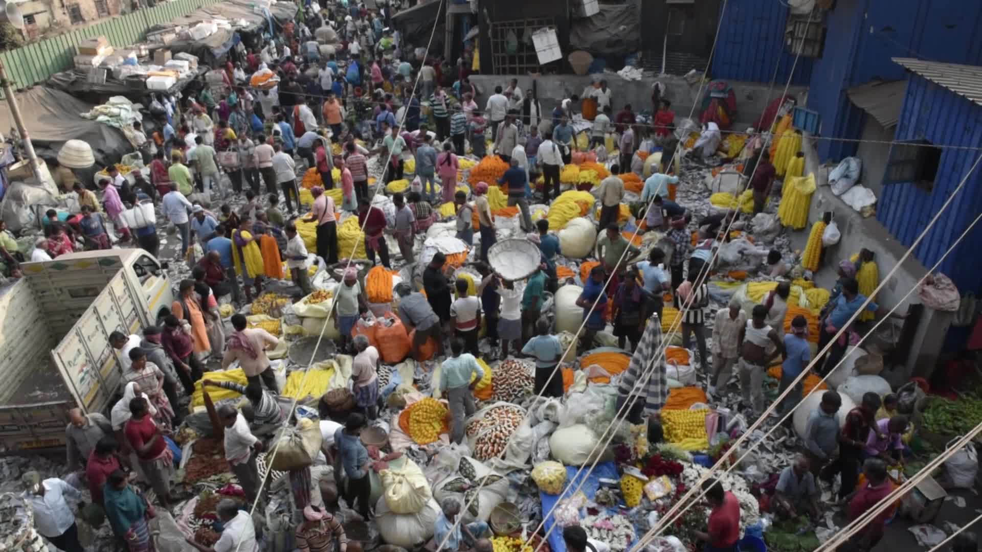 Flower Market In Kolkata - 02/05/2026