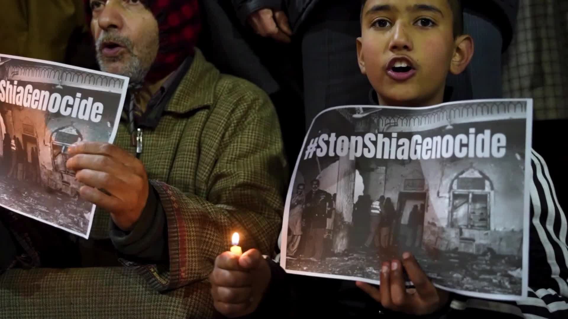 Srinagar Residents Protest Killings After Deadly Suicide Blast at Islamabad Shia Mosque