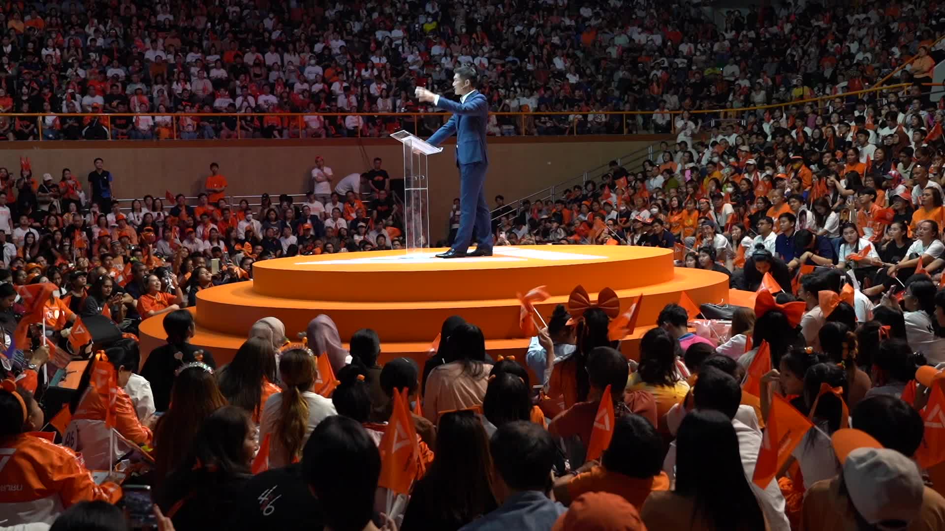 People's Party Campaigns Ahead of Thai General Election.