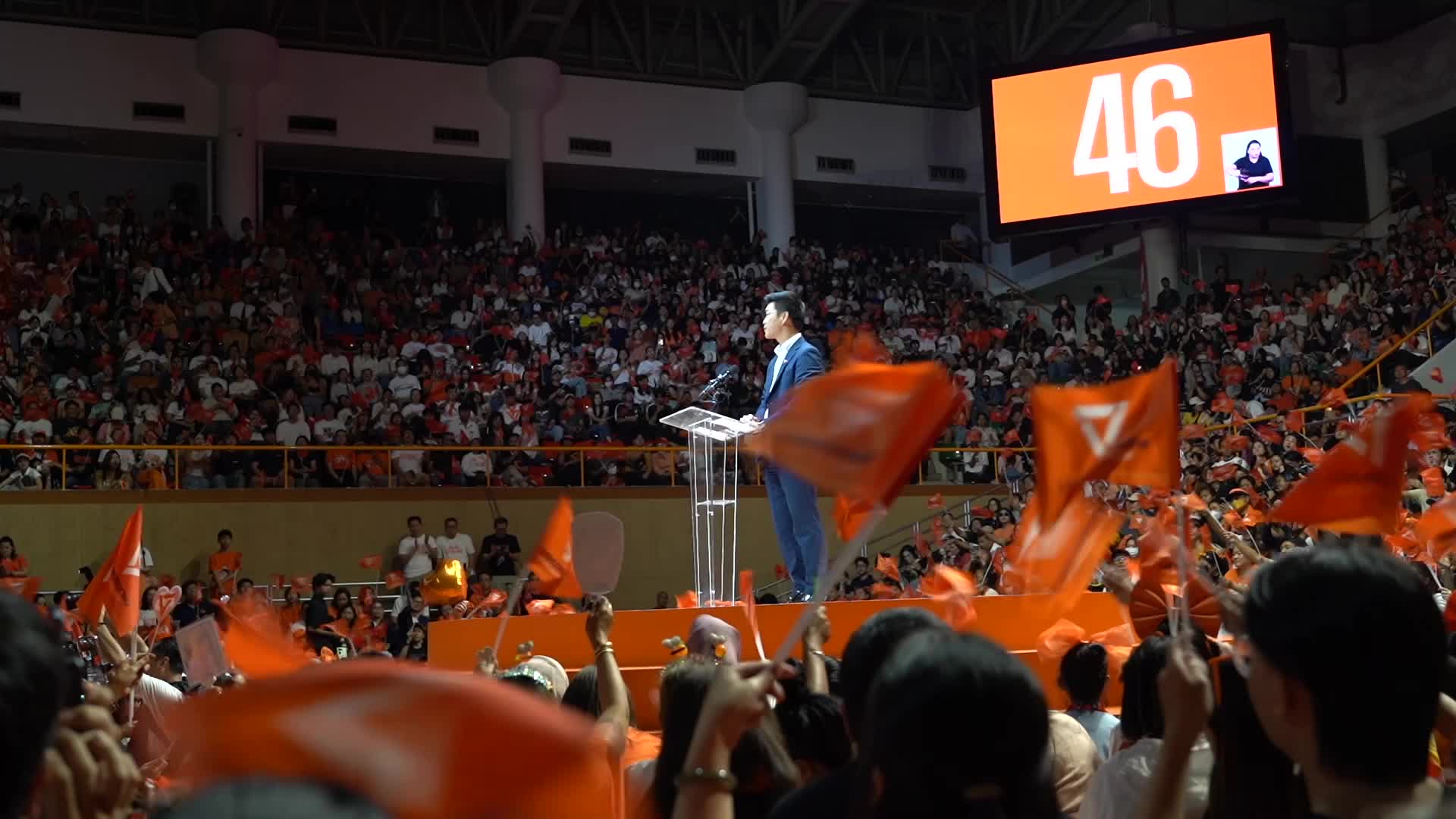 People's Party Campaigns Ahead of Thai General Election.