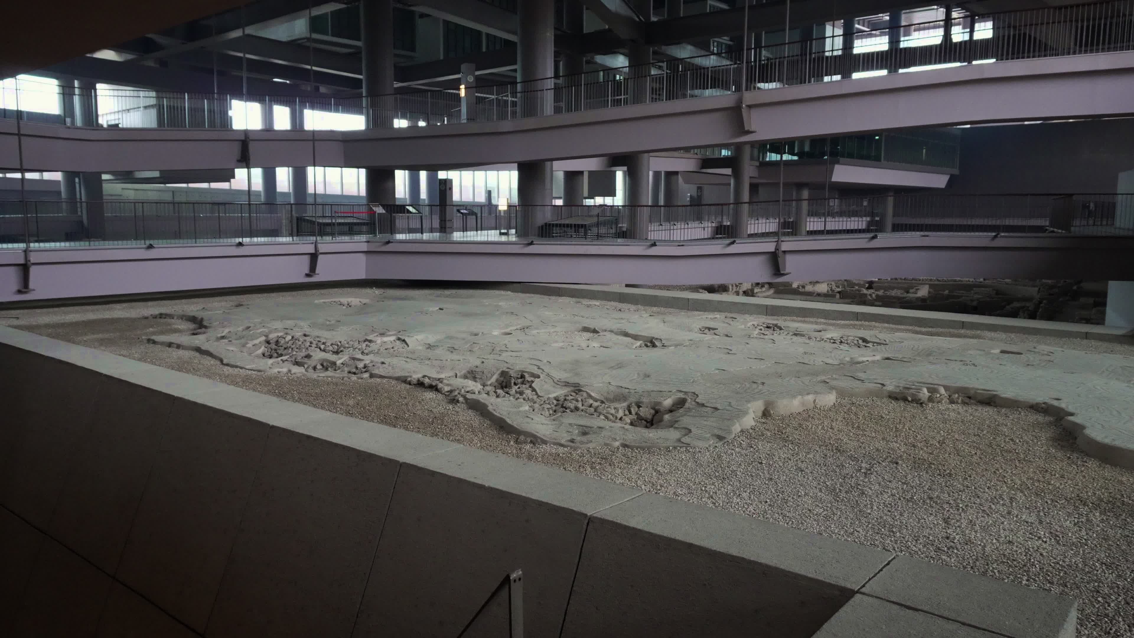 2000 year archeological site preserved inside a hotel in Antakya