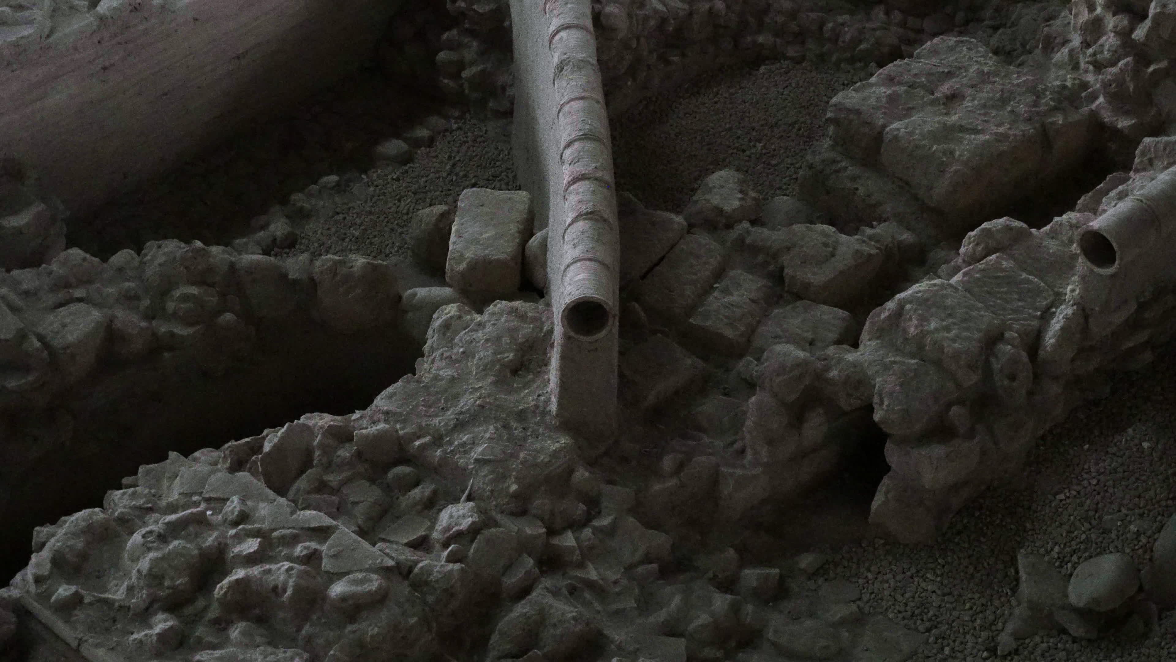 2000 year archeological site preserved inside a hotel in Antakya