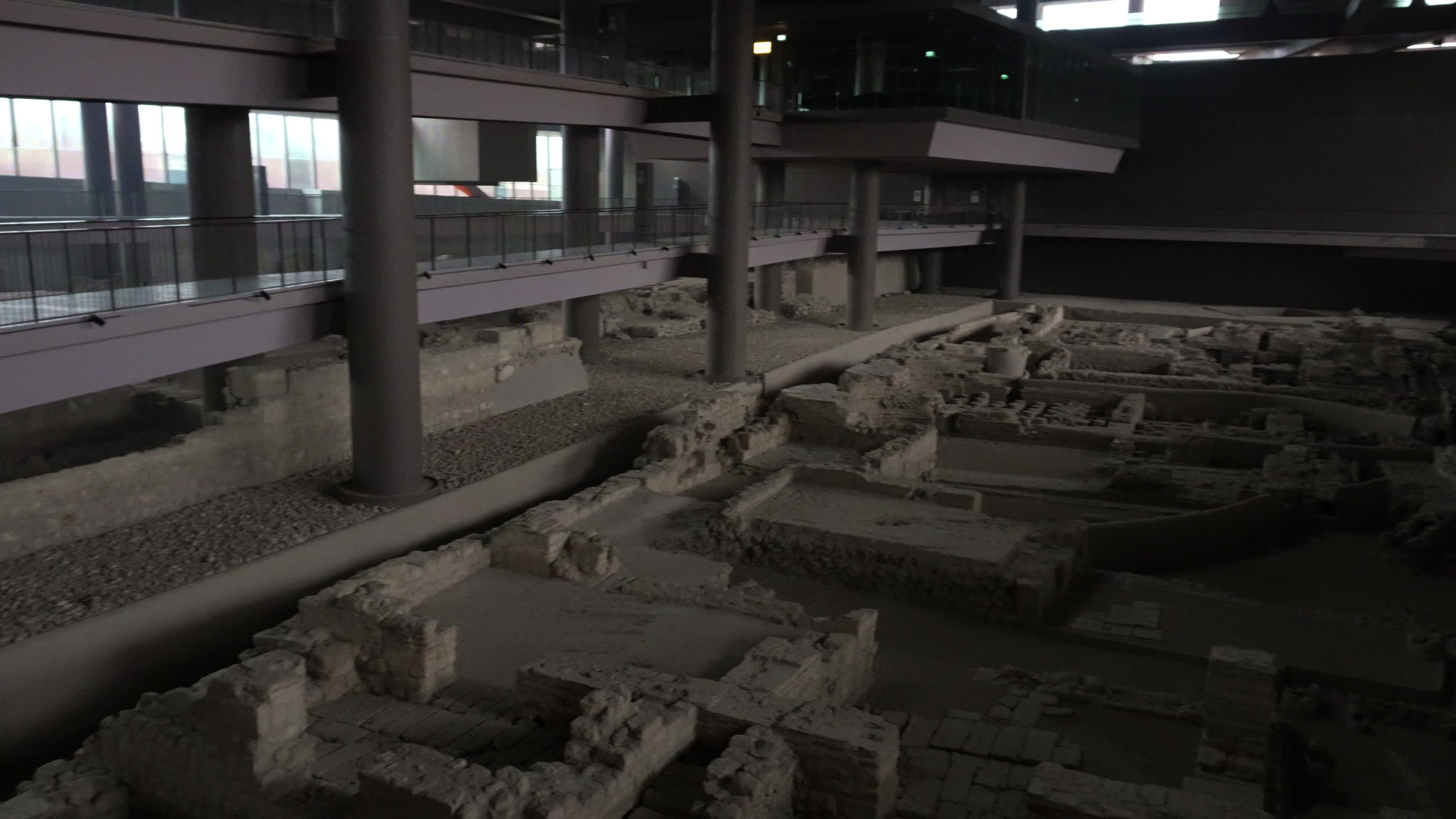 2000 year archeological site preserved inside a hotel in Antakya