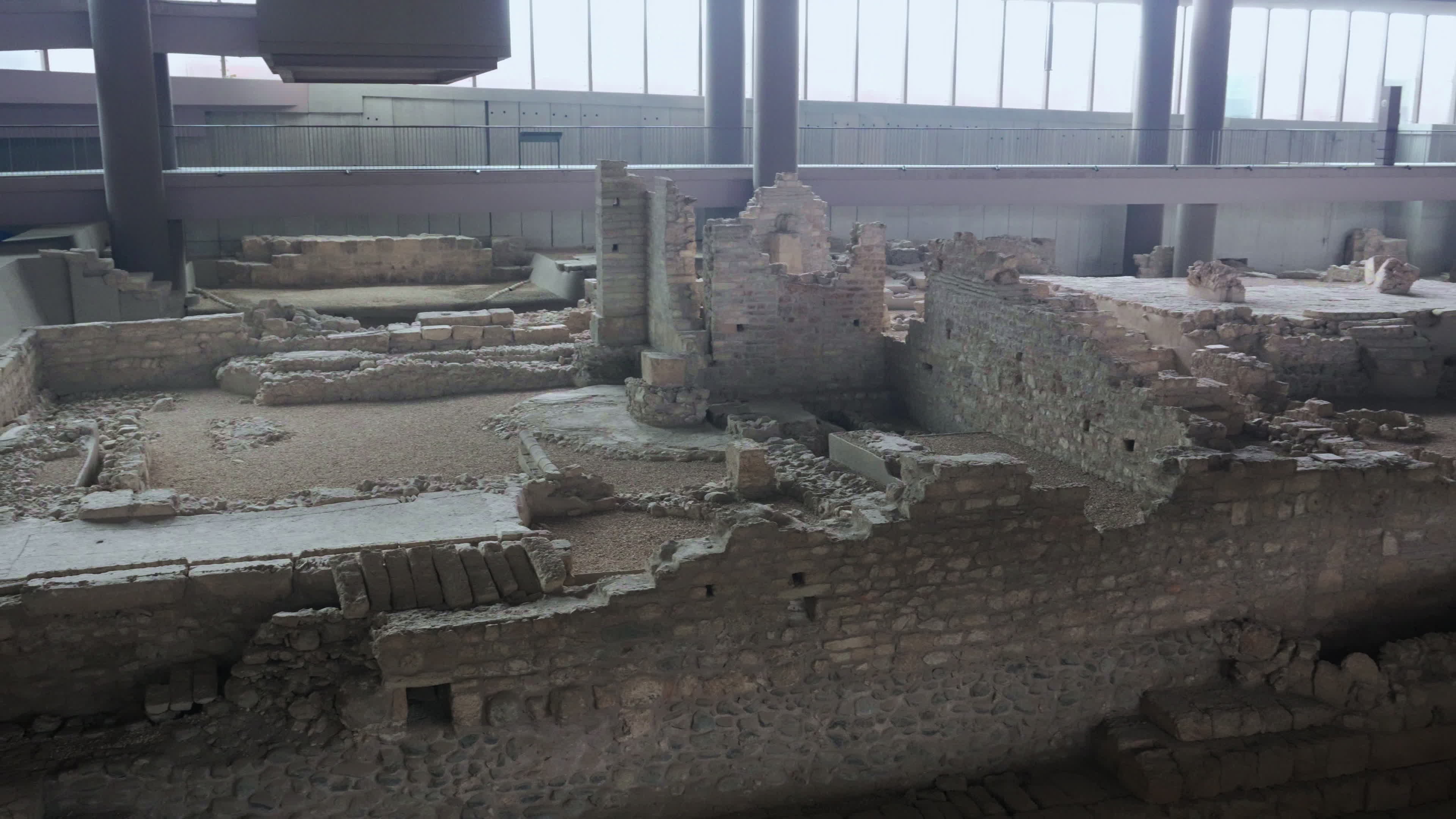 2000 year archeological site preserved inside a hotel in Antakya
