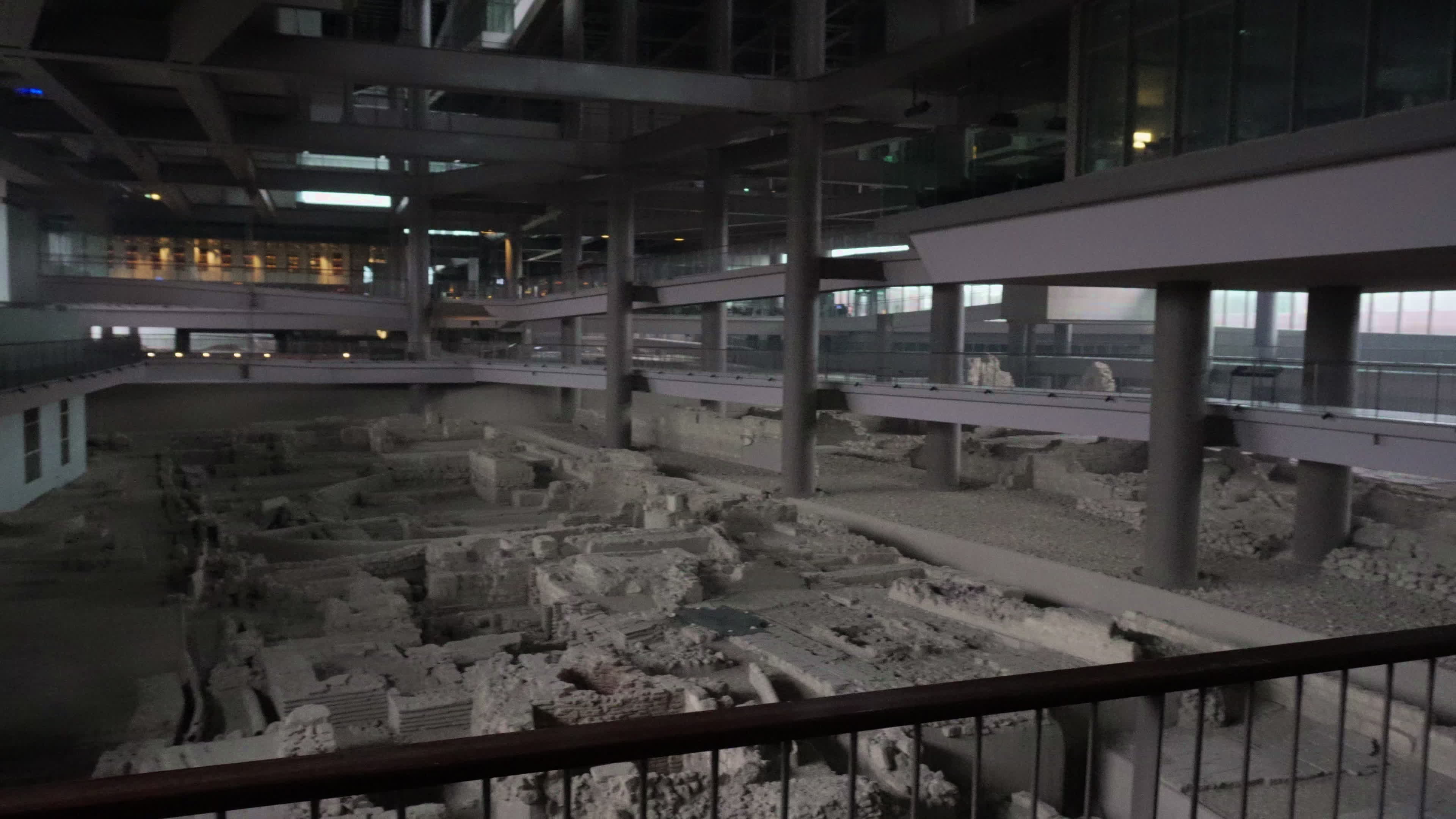 2000 year archeological site preserved inside a hotel in Antakya
