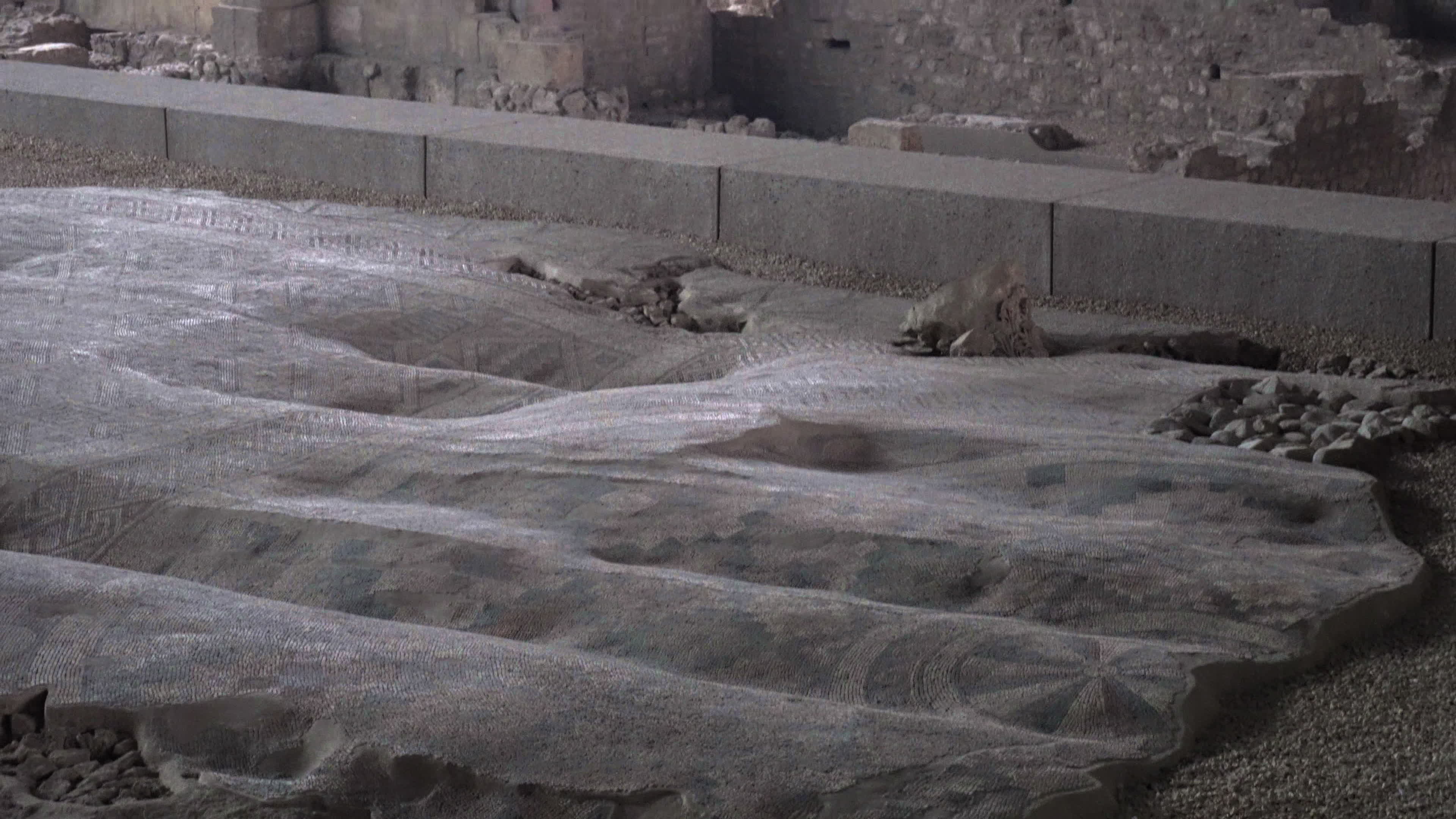 2000 year archeological site preserved inside a hotel in Antakya