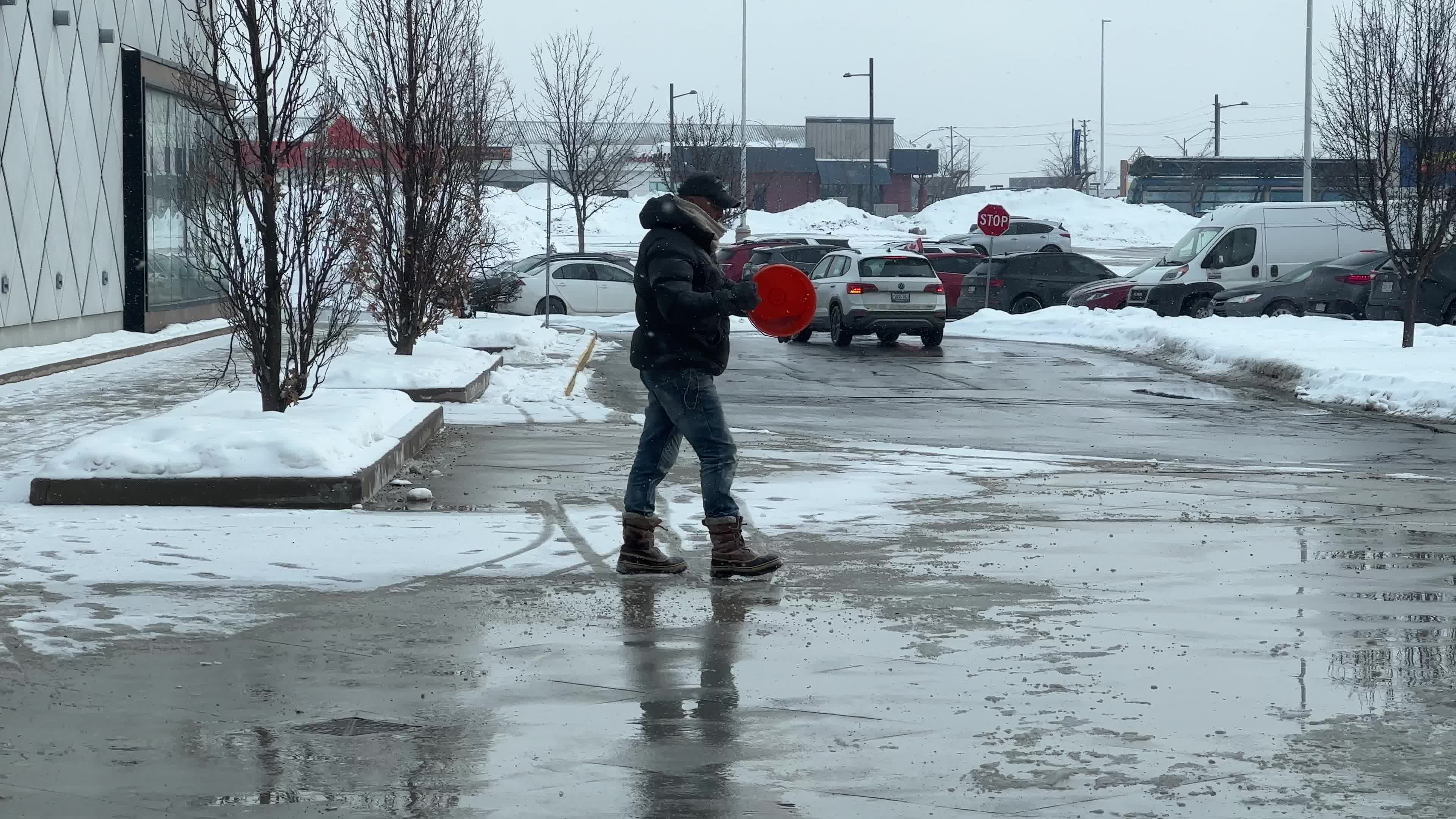 Daily life during Winter Season in Richmond Hill