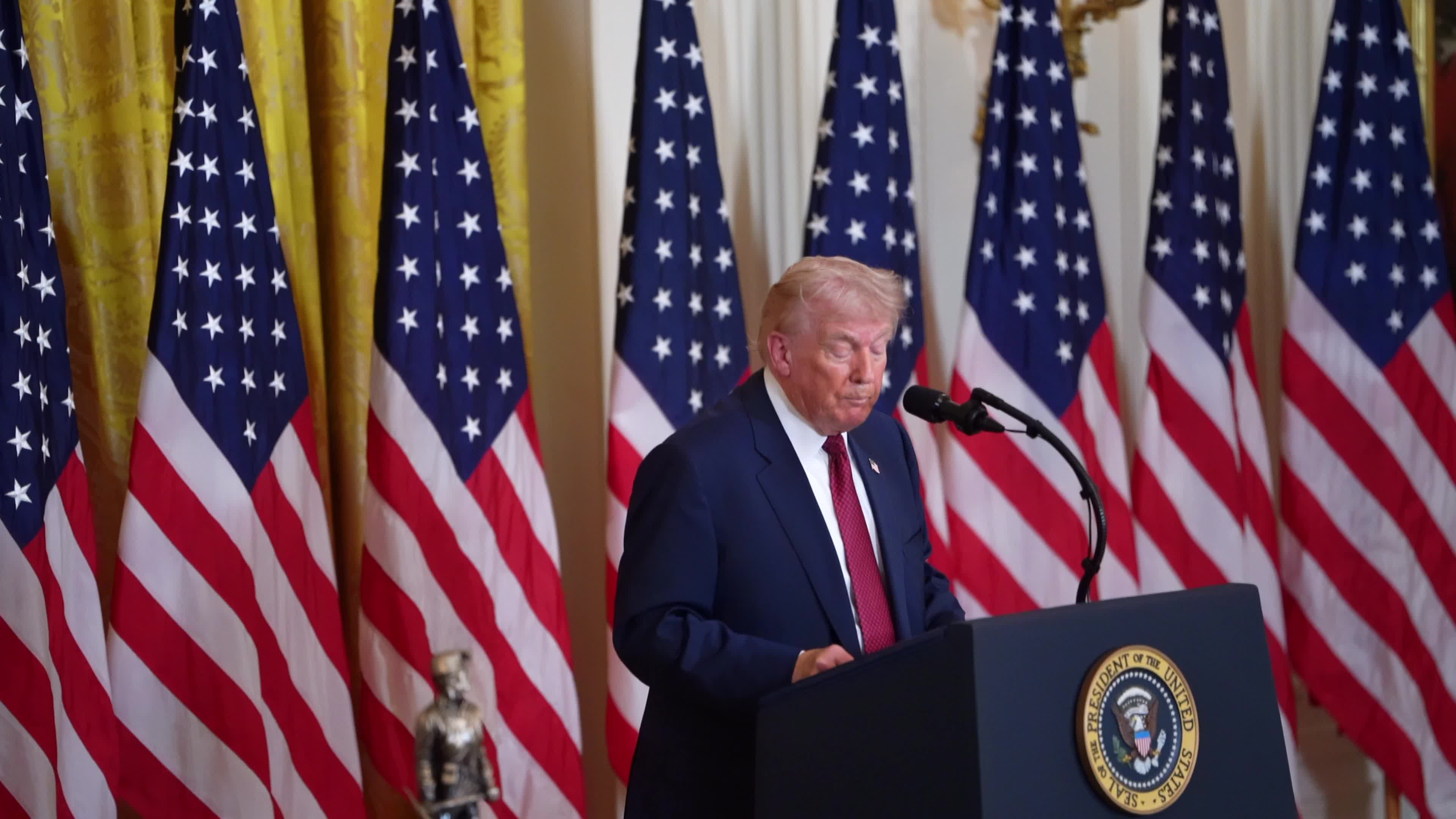  President Trump Participates In Champion Of Coal Event At The White House