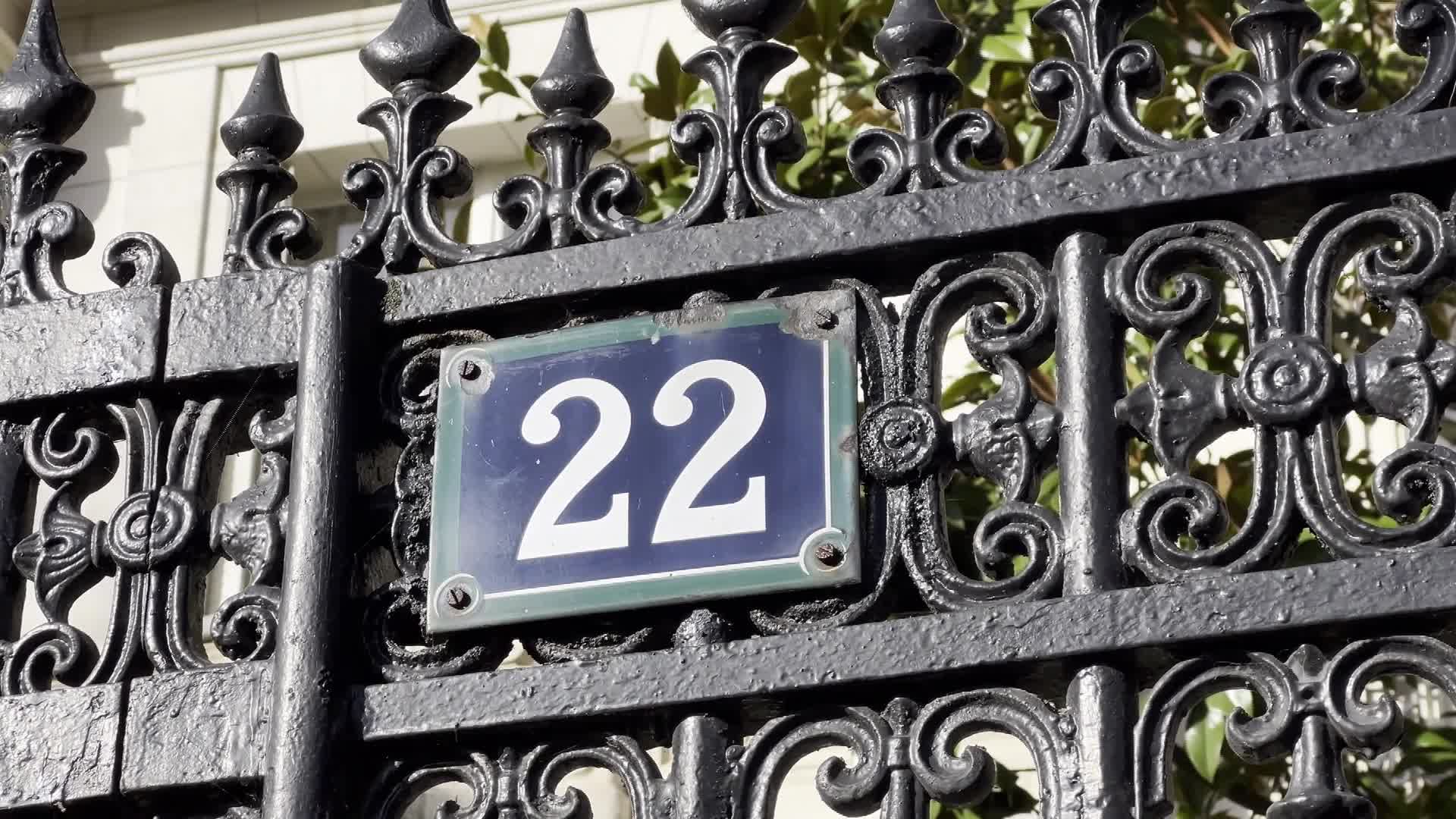View of Residential Building on Avenue Foch in Paris - 02/12/2026
