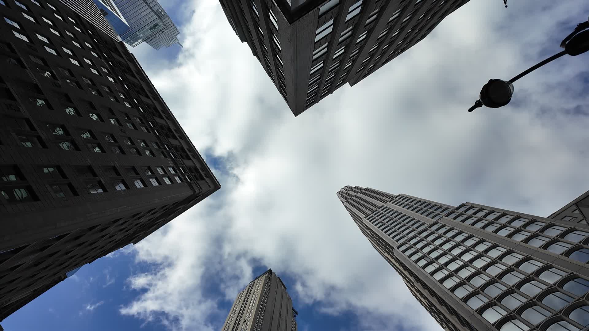 New York City Looking Up