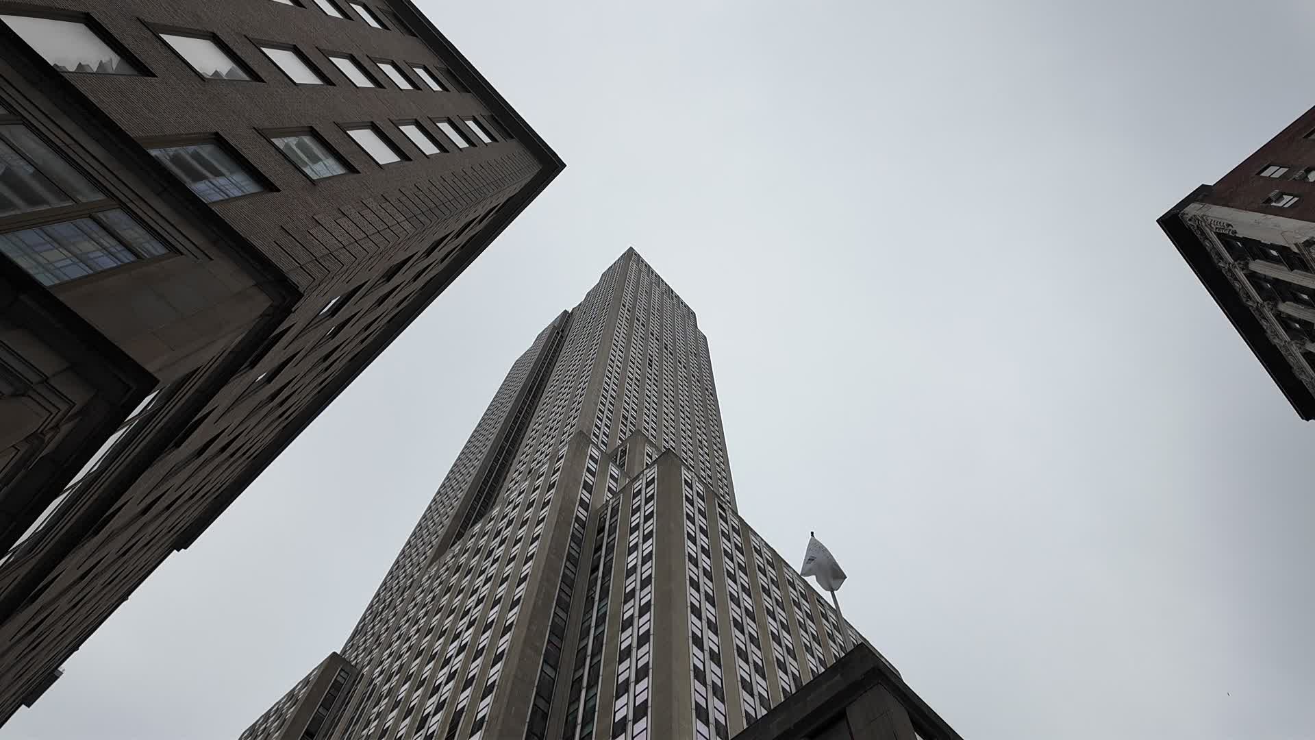 New York City Looking Up