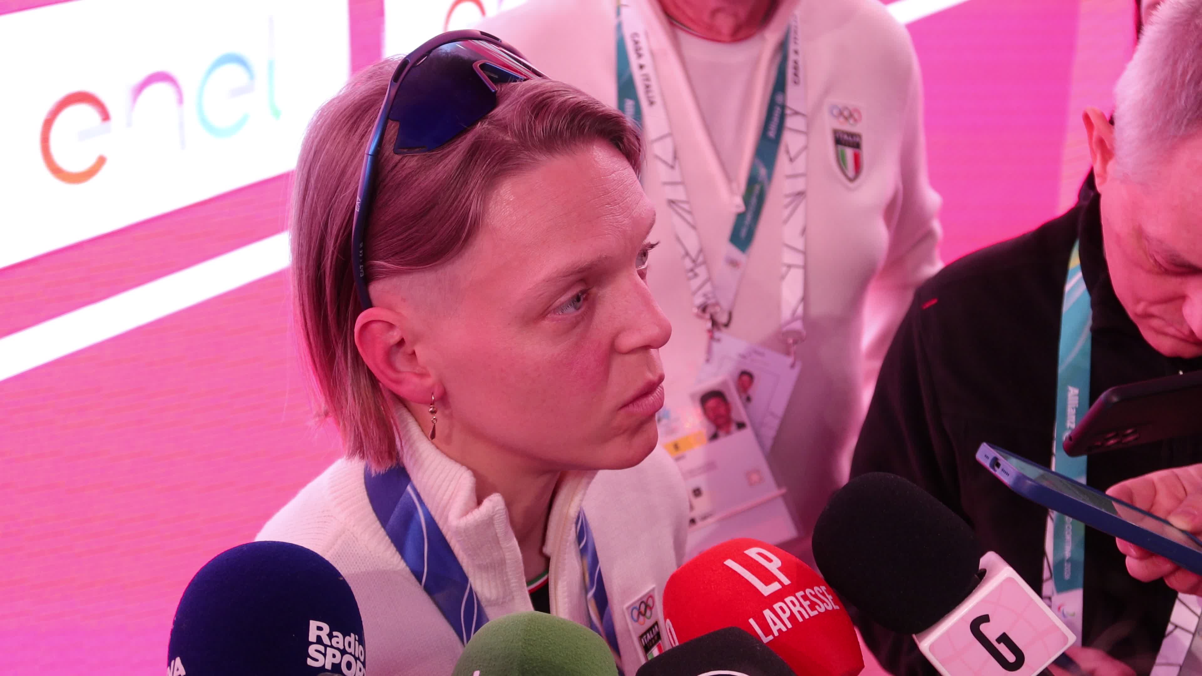 Arianna Fontana Press Conference After 500m Short Track Silver, Milano Cortina 2026