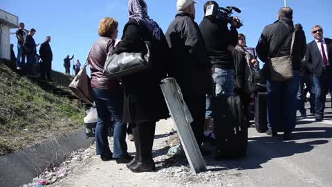 Bulgarian Nationalists blocked Bulgarian-Turkish border 