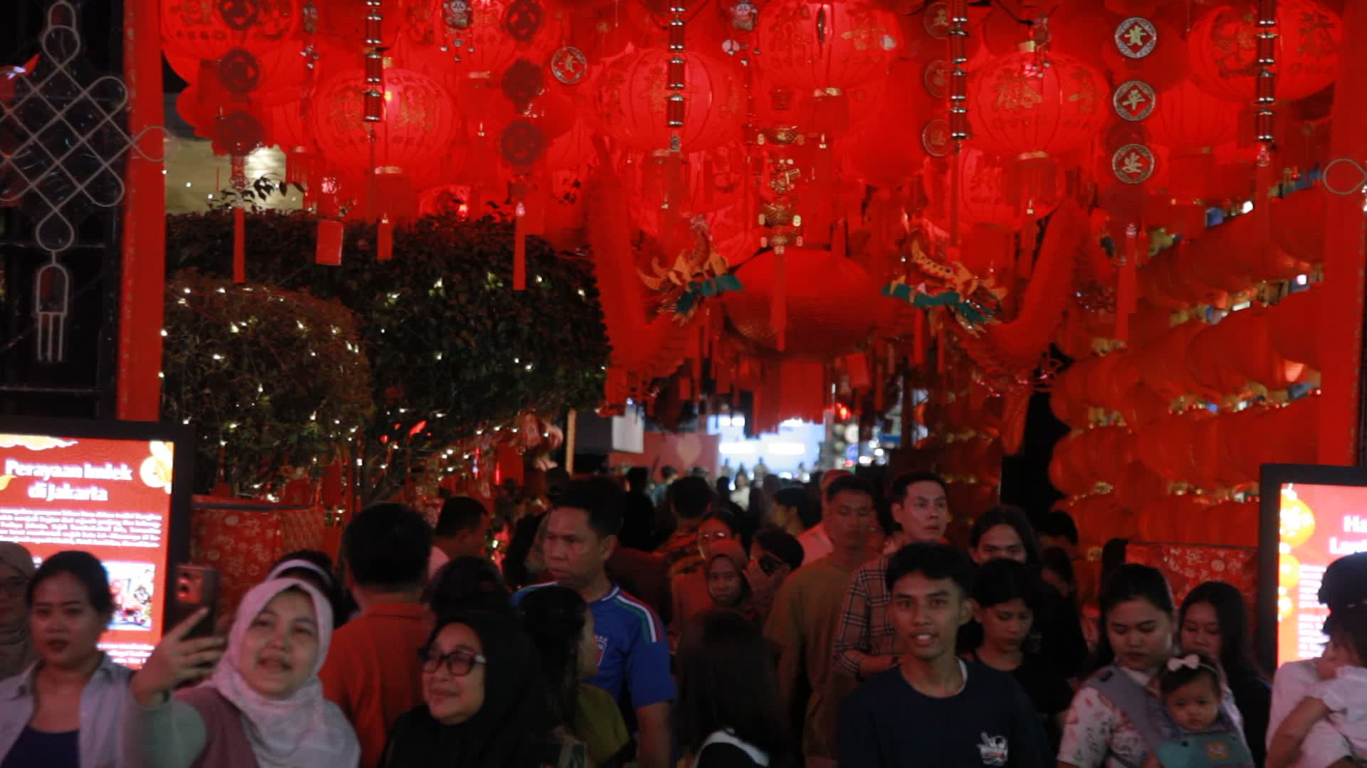 Lantern Festival Ahead Of Lunar New Year Celebration In Jakarta