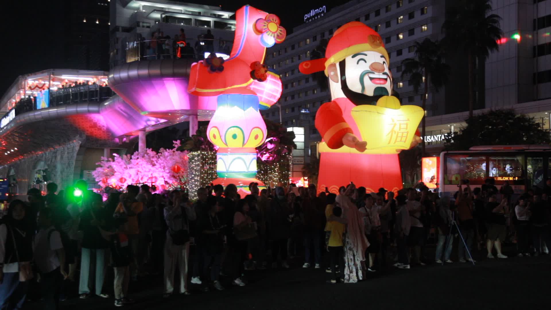 Lantern Festival Welcoming Chinese Lunar Ney Year In Jakarta