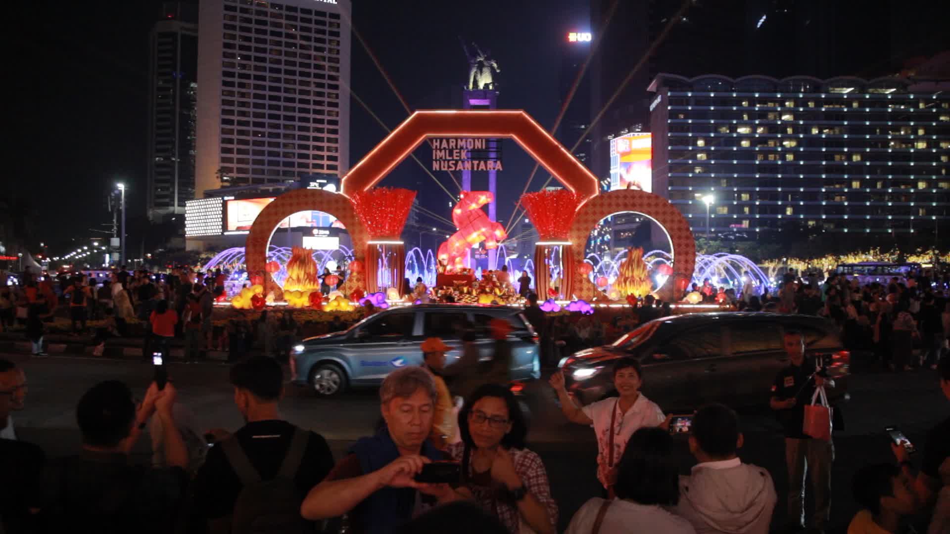 Lantern Festival Welcoming Chinese Lunar Ney Year In Jakarta