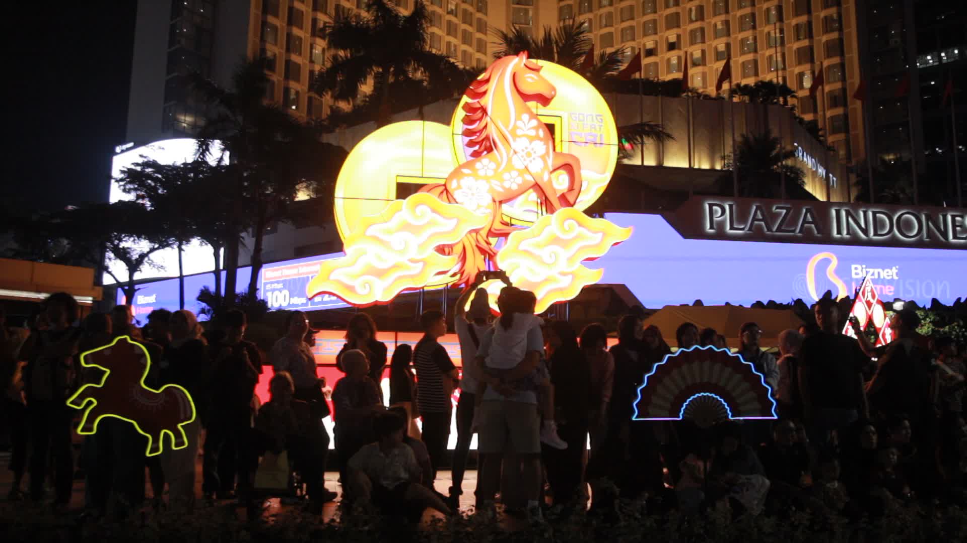 Lantern Festival Welcoming Chinese Lunar Ney Year In Jakarta