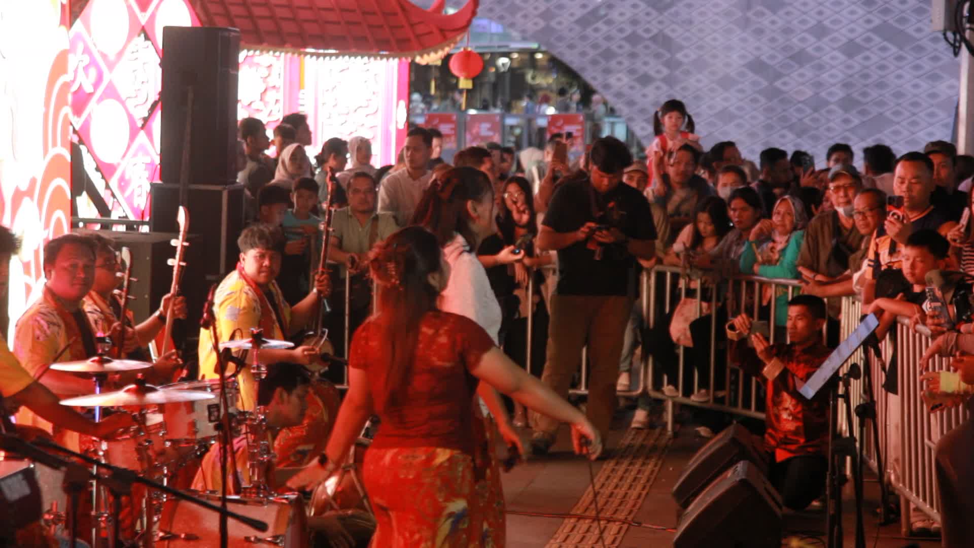 Lantern Festival Welcoming Chinese Lunar Ney Year In Jakarta