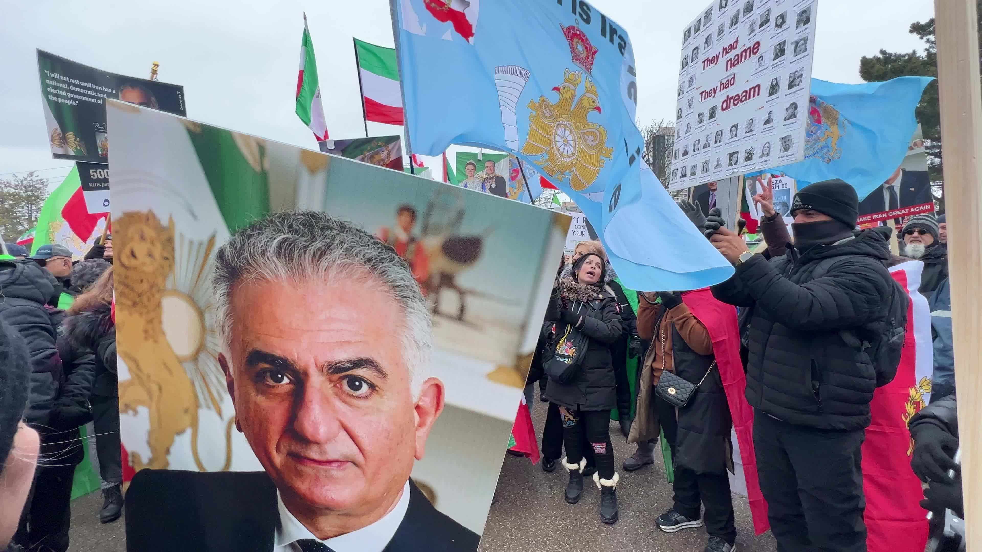 Global Day of Action for regime change in Iran was one of the largest protests ever in Toronto