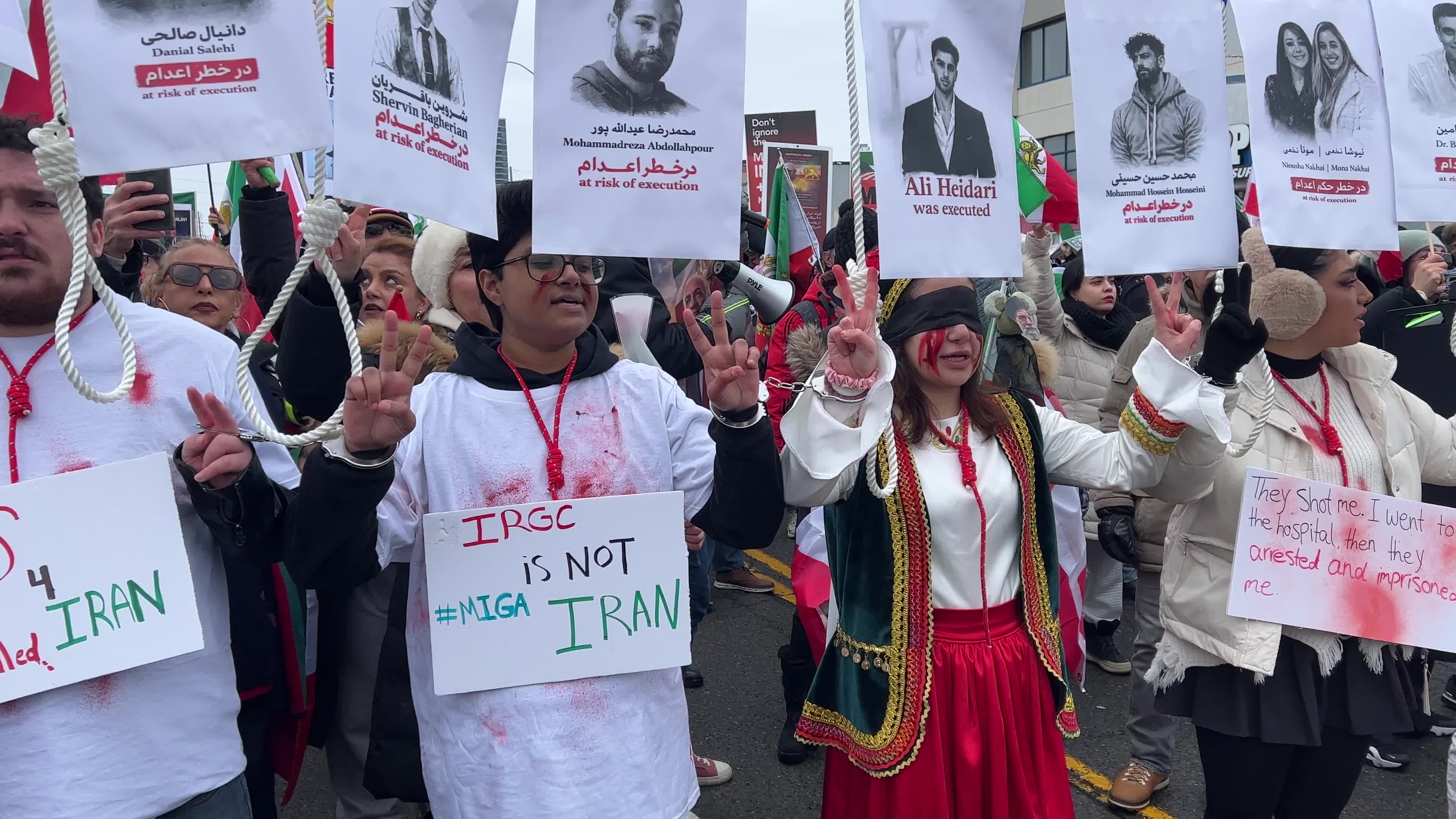 Global Day of Action for regime change in Iran was one of the largest protests ever in Toronto