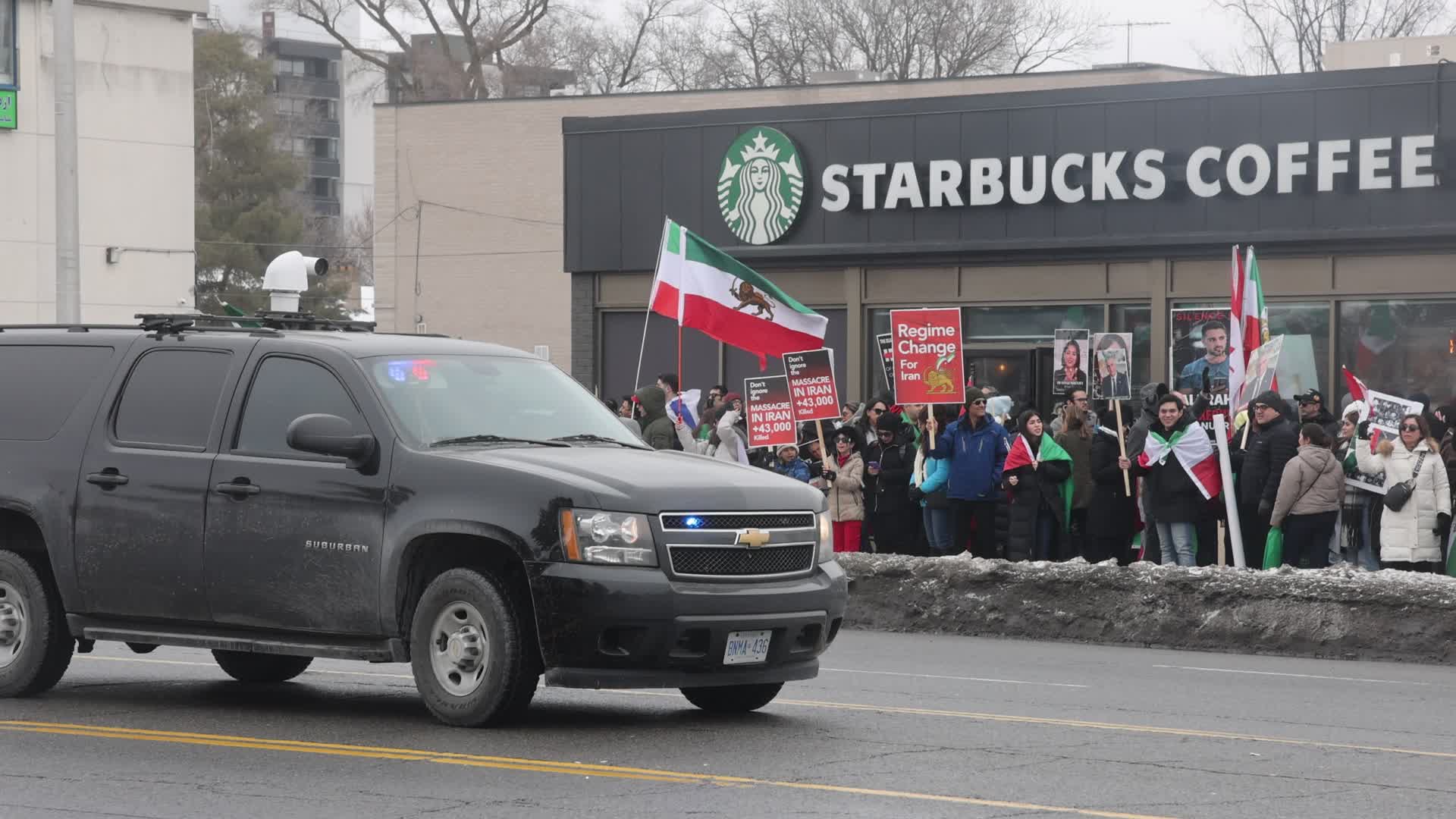Global Day of Action for regime change in Iran was one of the largest protests ever in Toronto