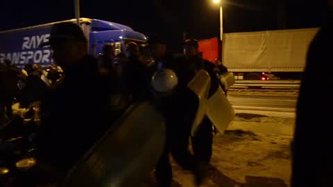 Bulgarian Nationalists blocked Bulgarian-Turkish border 