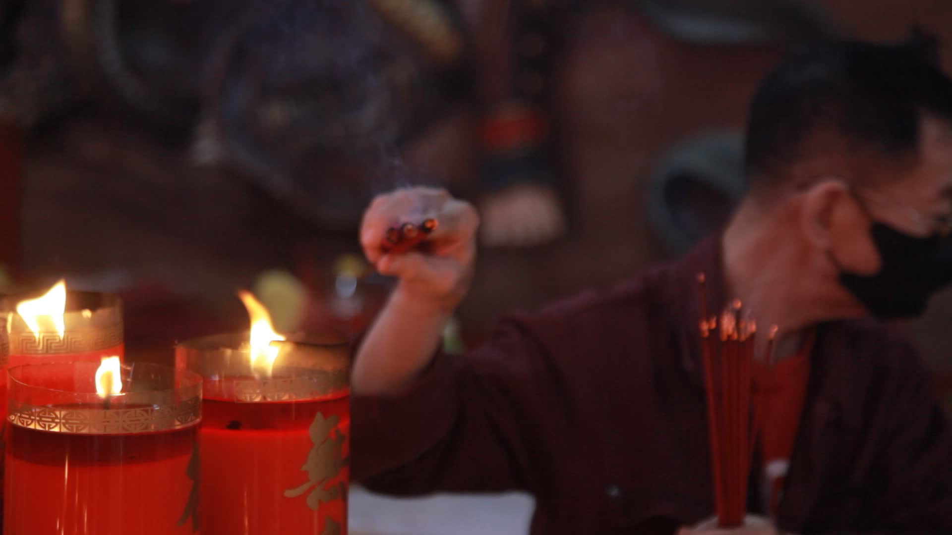 Chinese Lunar New Year Celebration In Indonesia