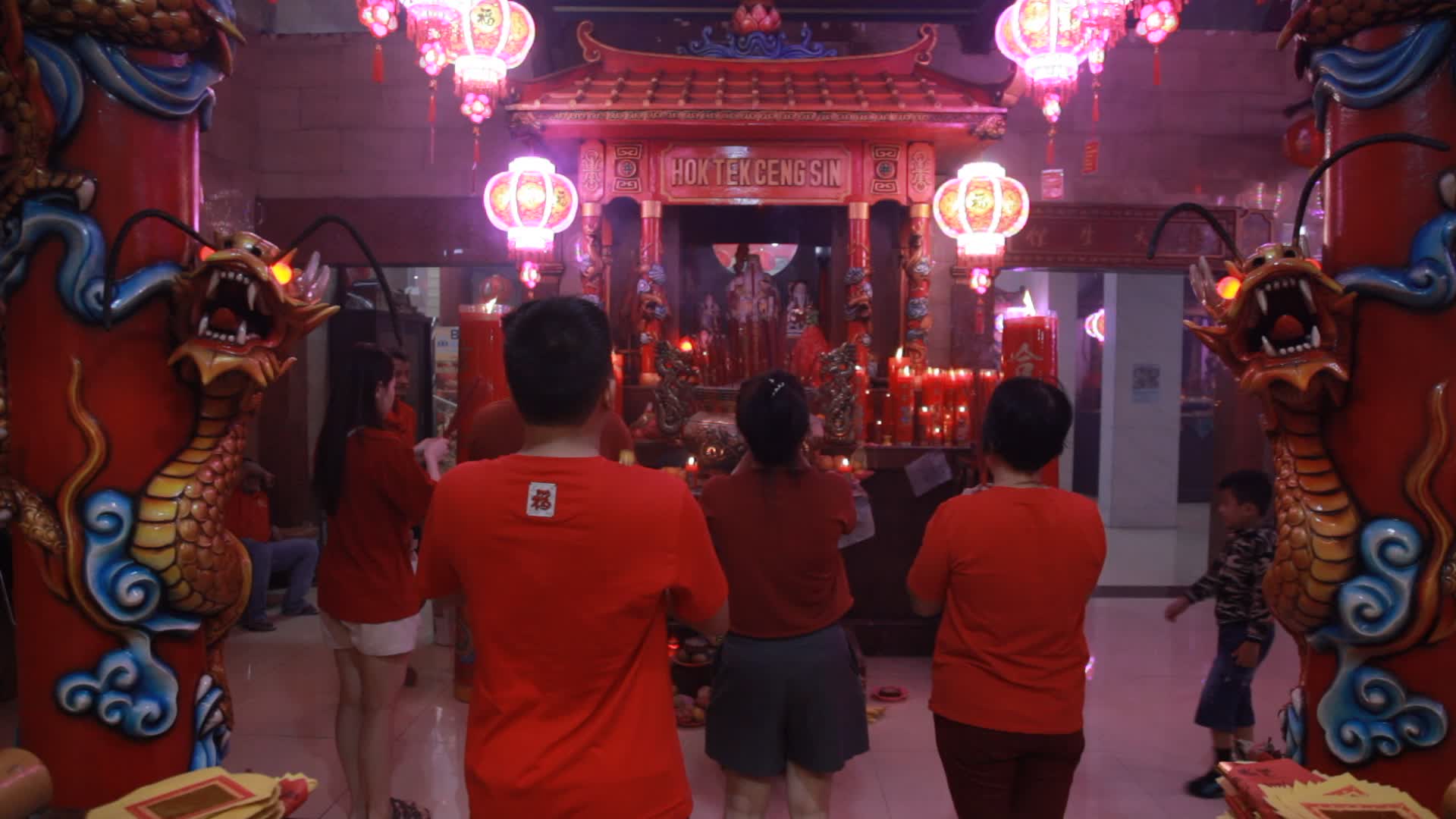 Chinese Lunar New Year Celebration In Indonesia