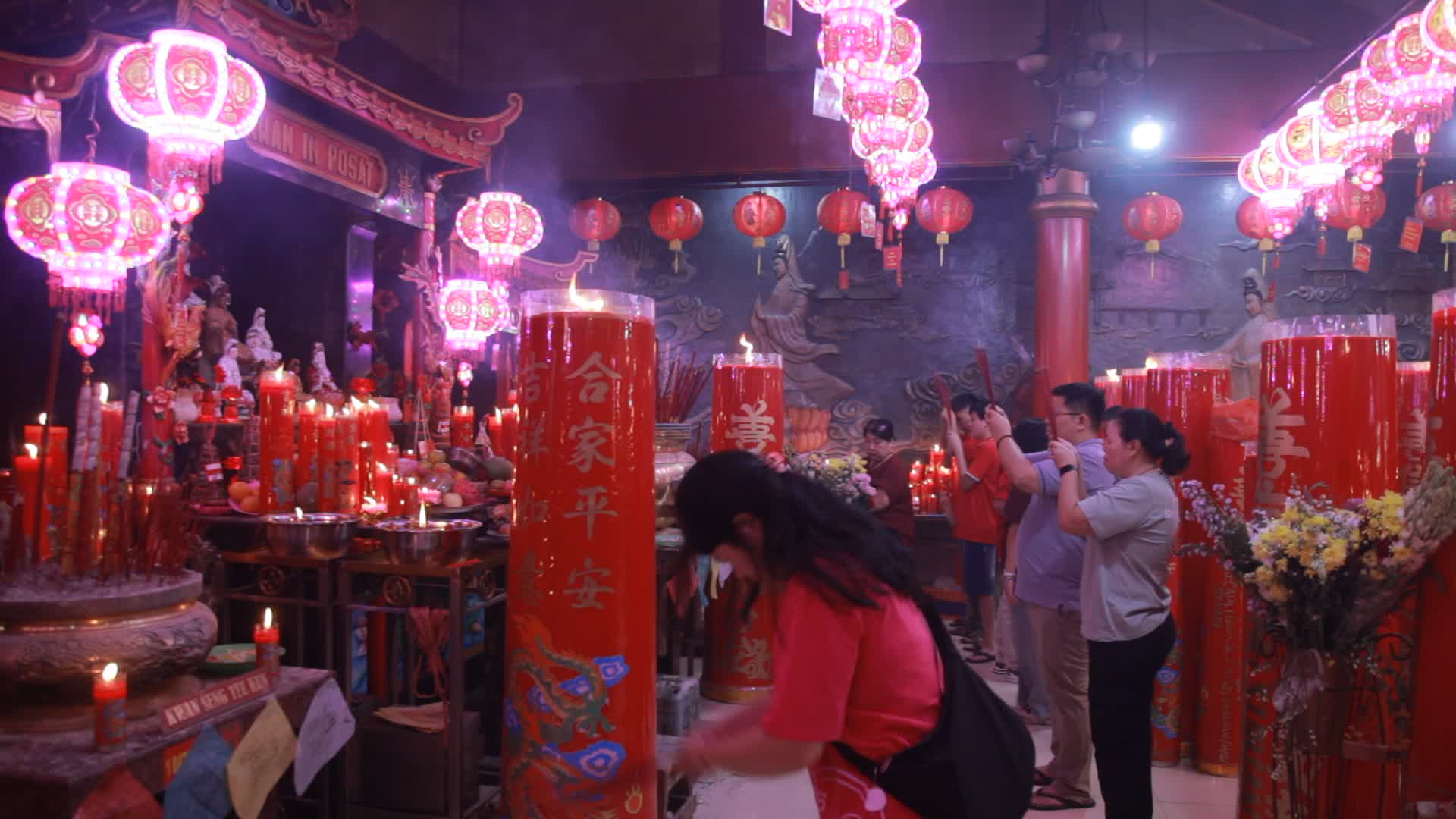 Chinese Lunar New Year Celebration In Indonesia