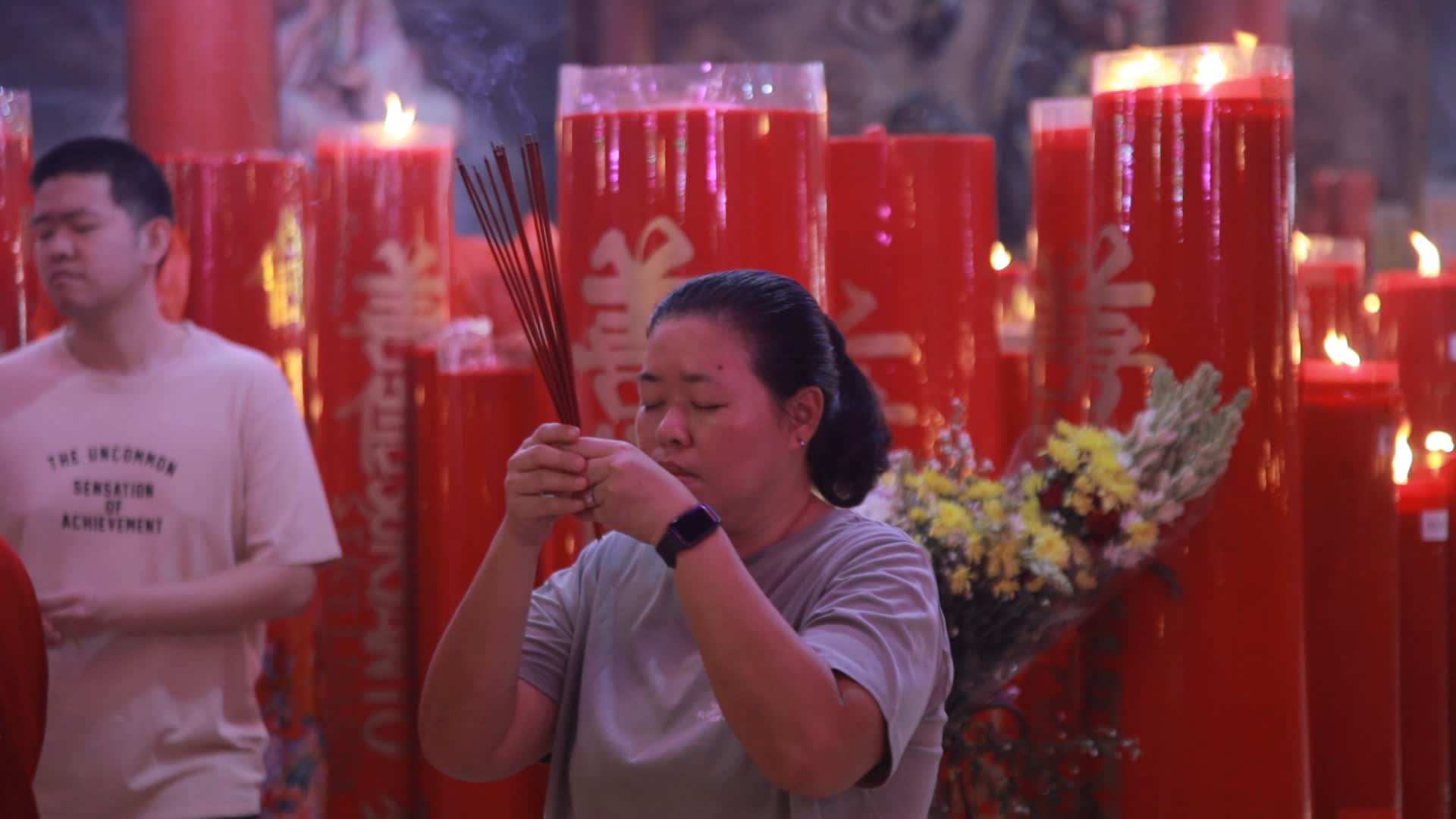 Chinese Lunar New Year Celebration In Indonesia