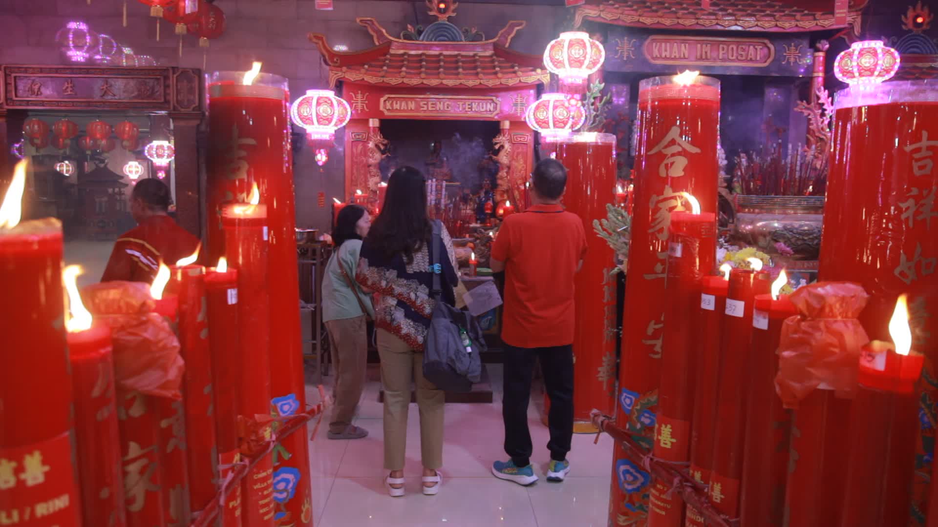 Chinese Lunar New Year Celebration In Indonesia