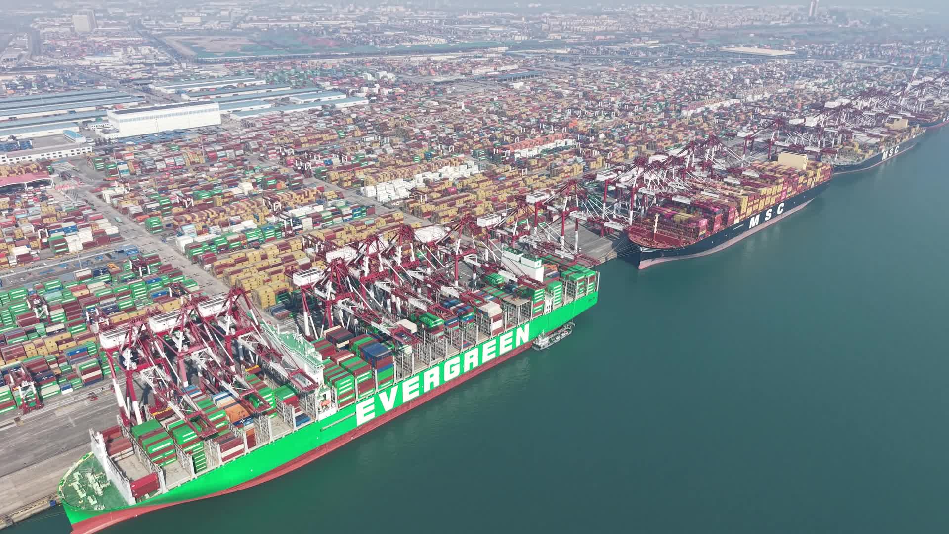 Qingdao Port Container Shipment - 02/18/2026