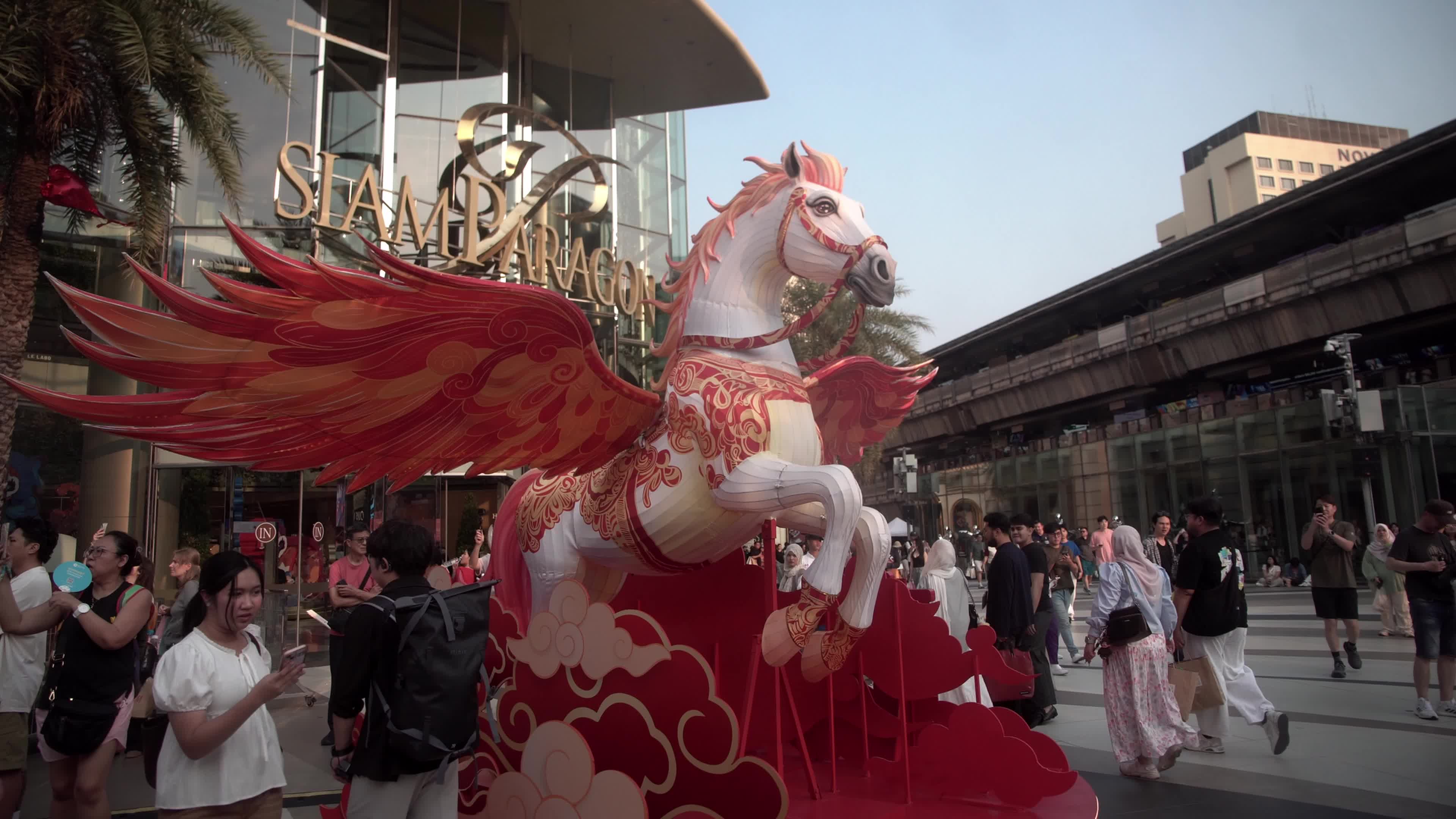 Lunar New Year 2026 in BAngkok, Thailand.