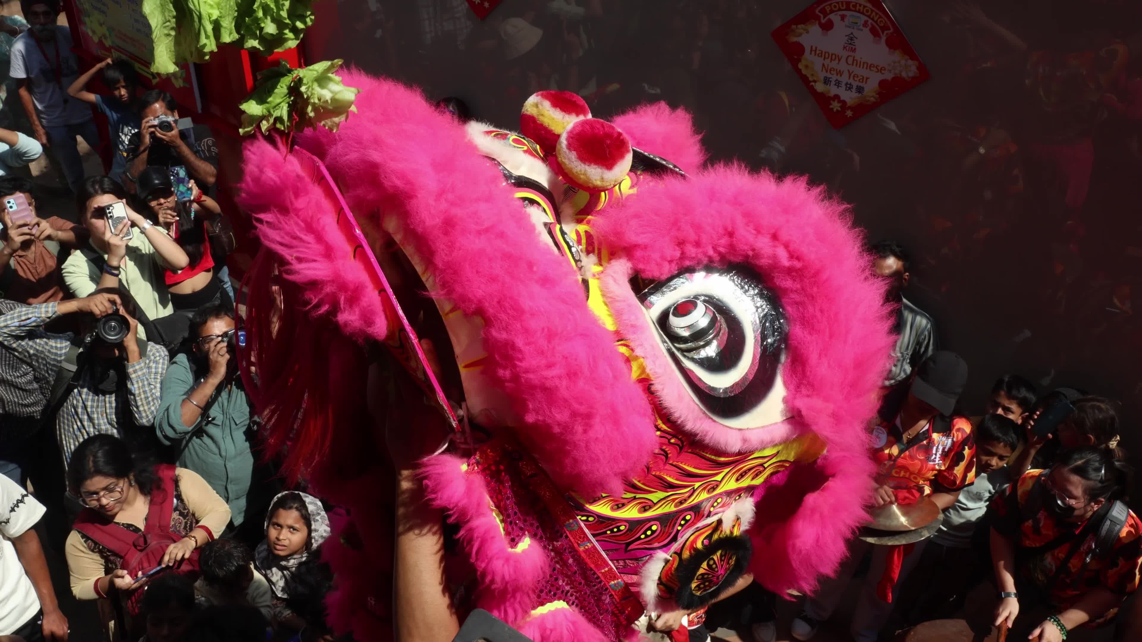 Chinese New Year Celebration In Kolkata, India