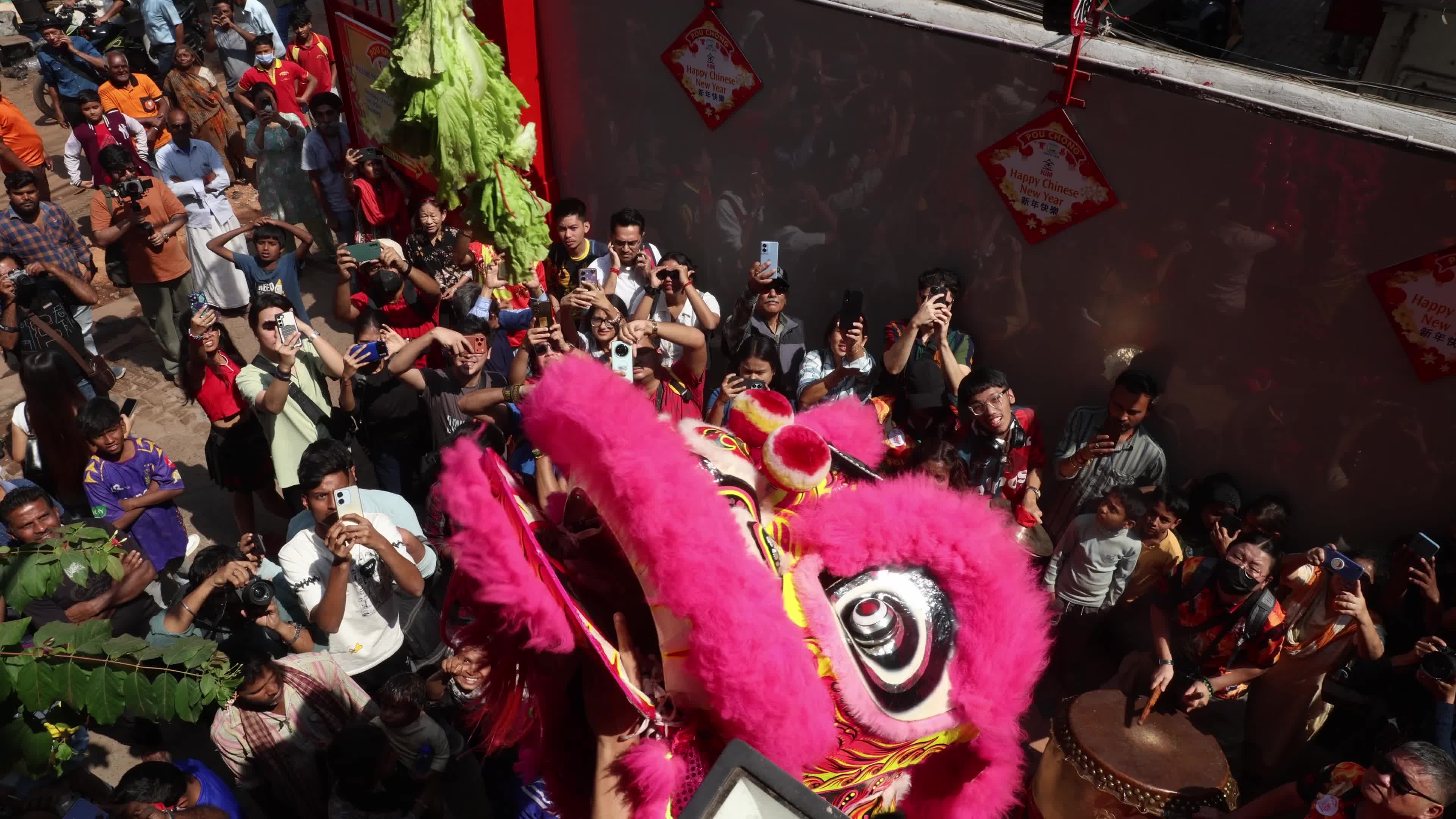 Chinese New Year Celebration In Kolkata, India