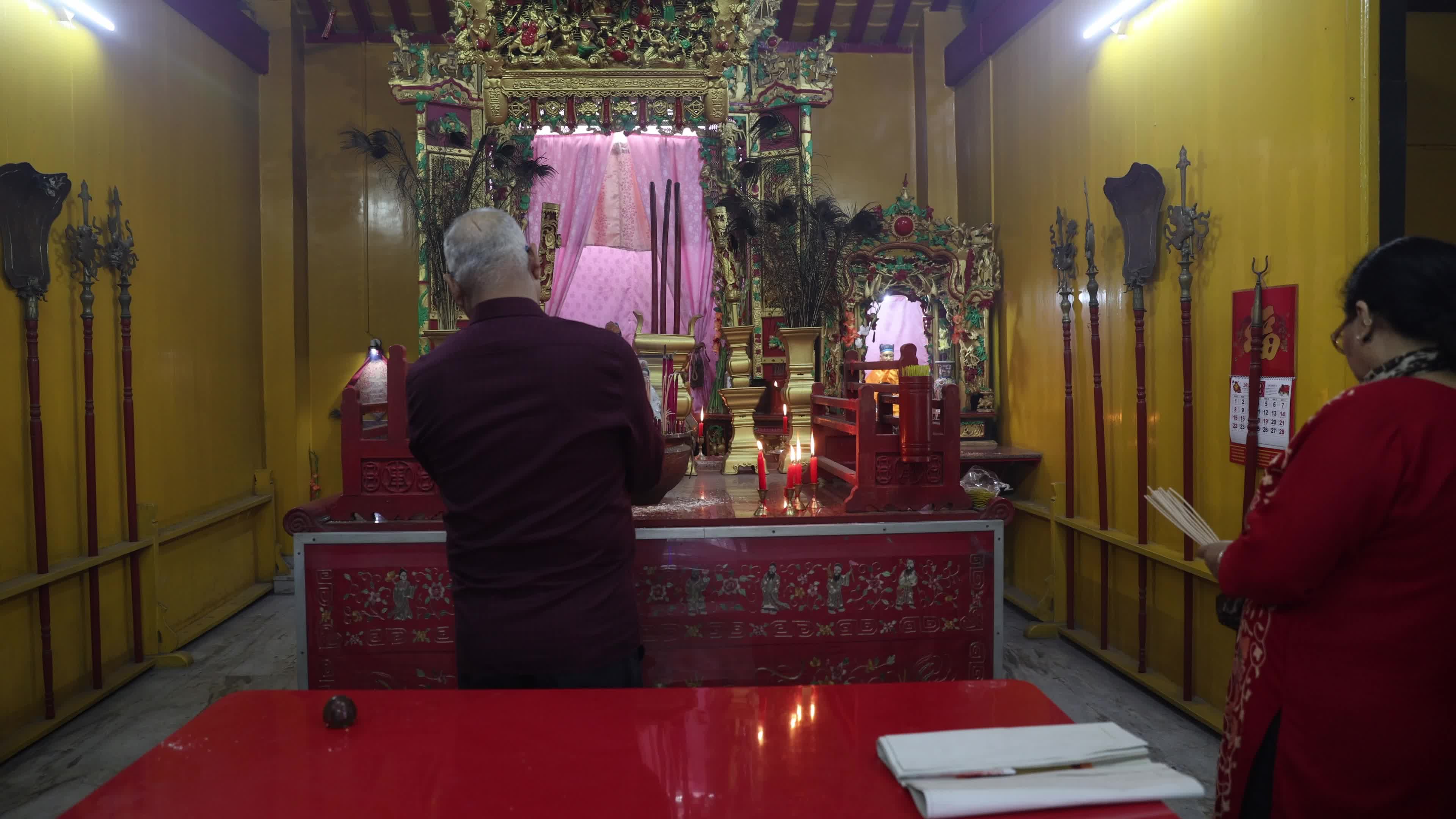 Chinese New Year Celebration In Kolkata, India