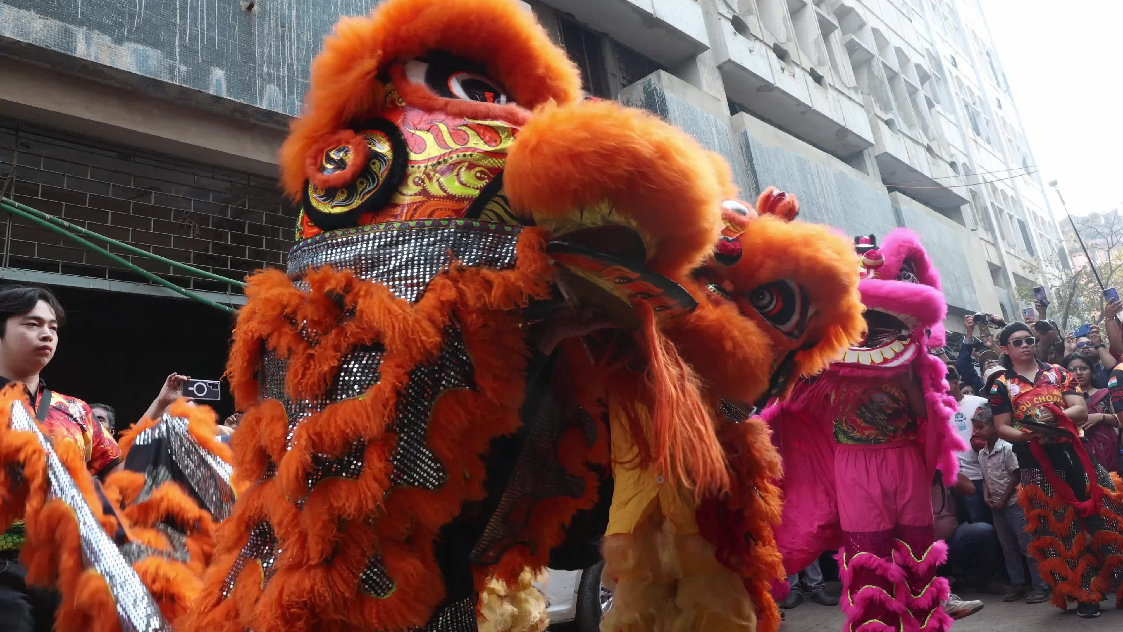 Chinese New Year Celebration In Kolkata, India