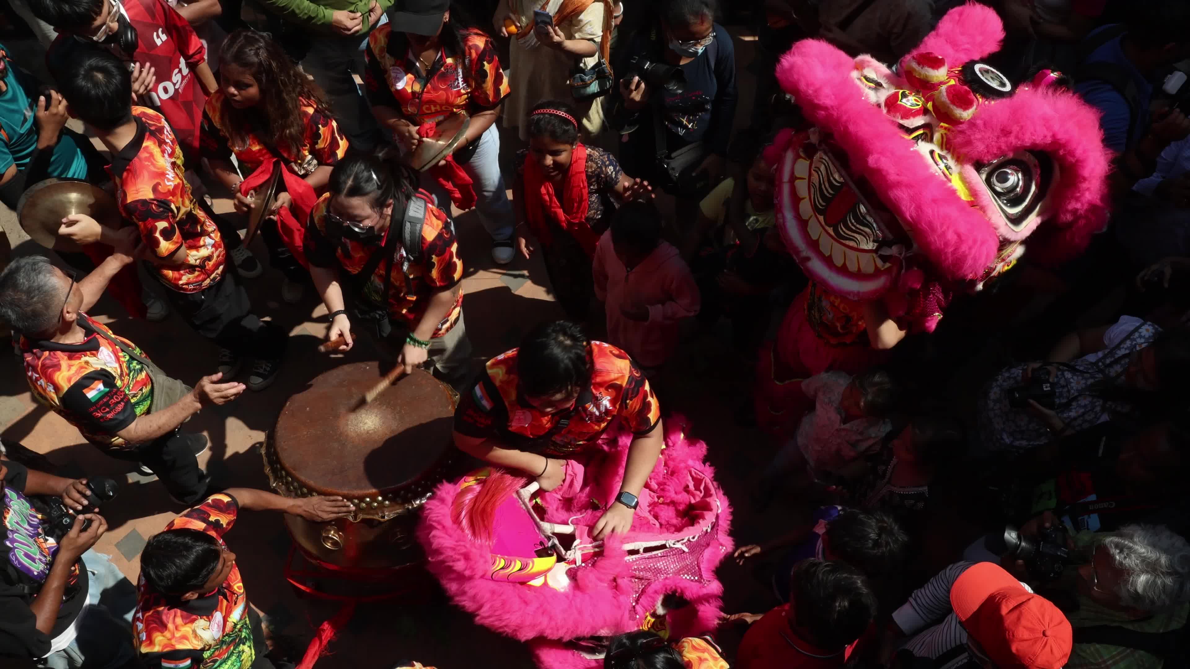 Chinese New Year Celebration In Kolkata, India