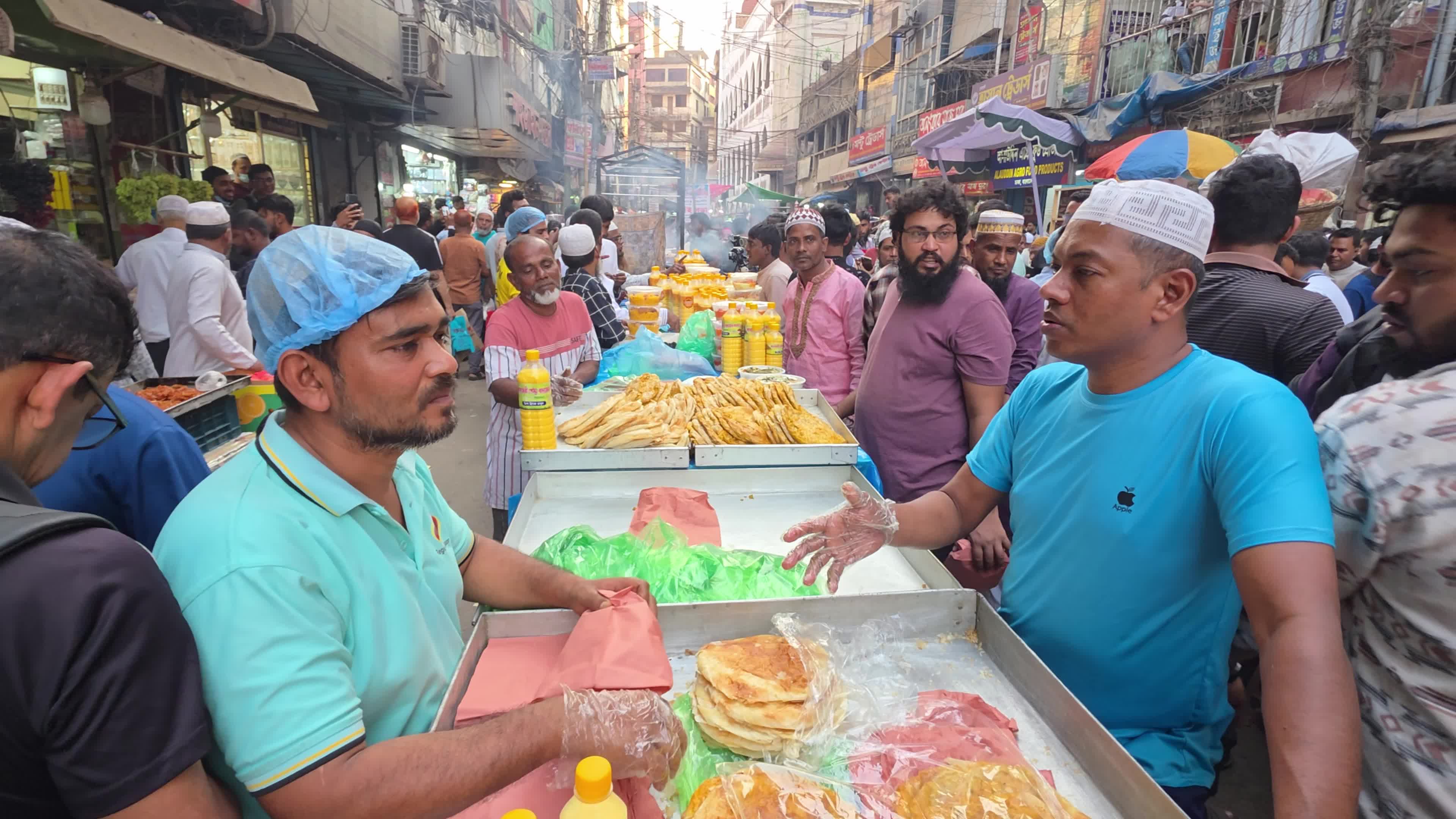 Traditional Iftar Market in Dhaka