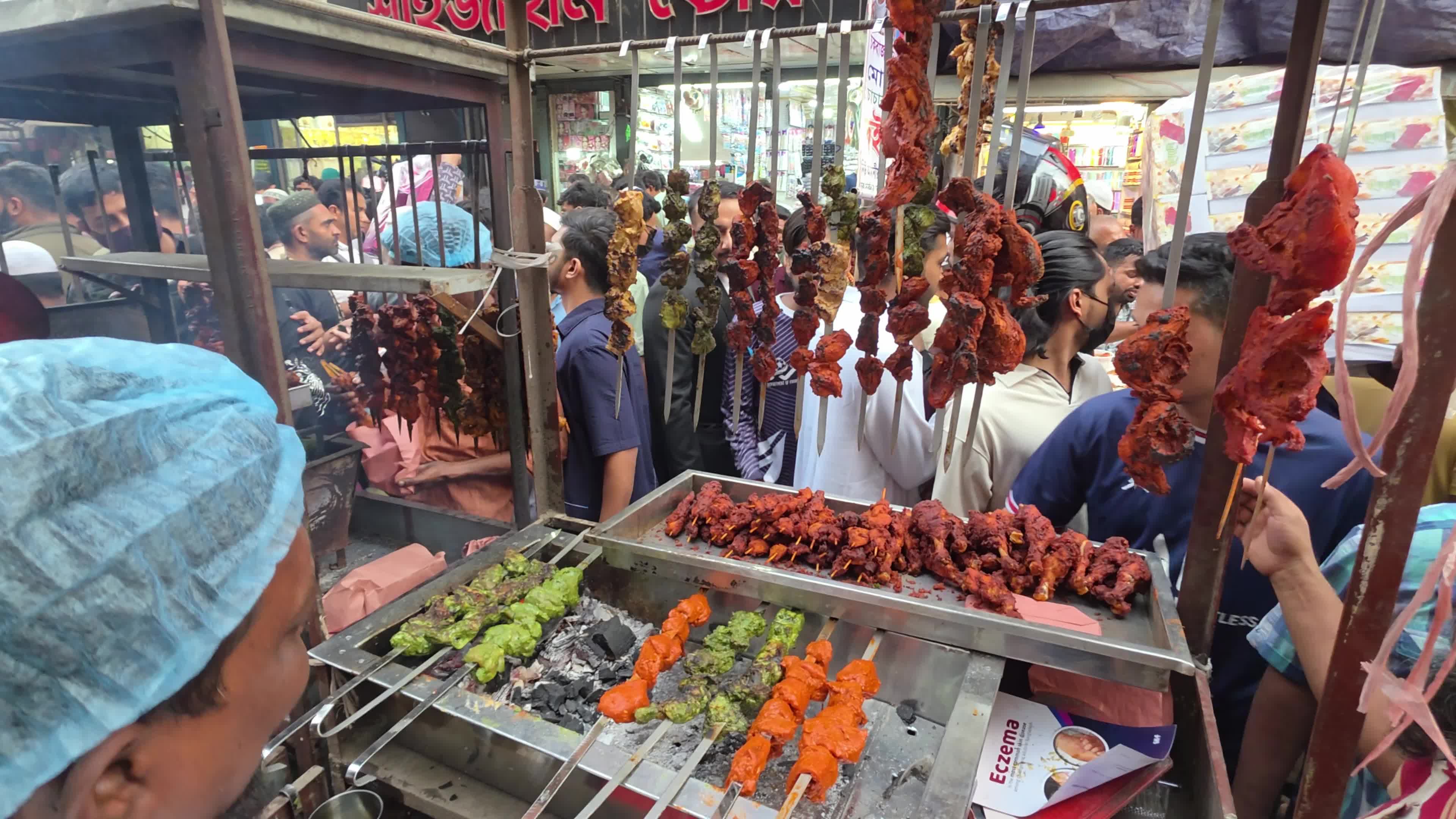 Traditional Iftar Market in Dhaka