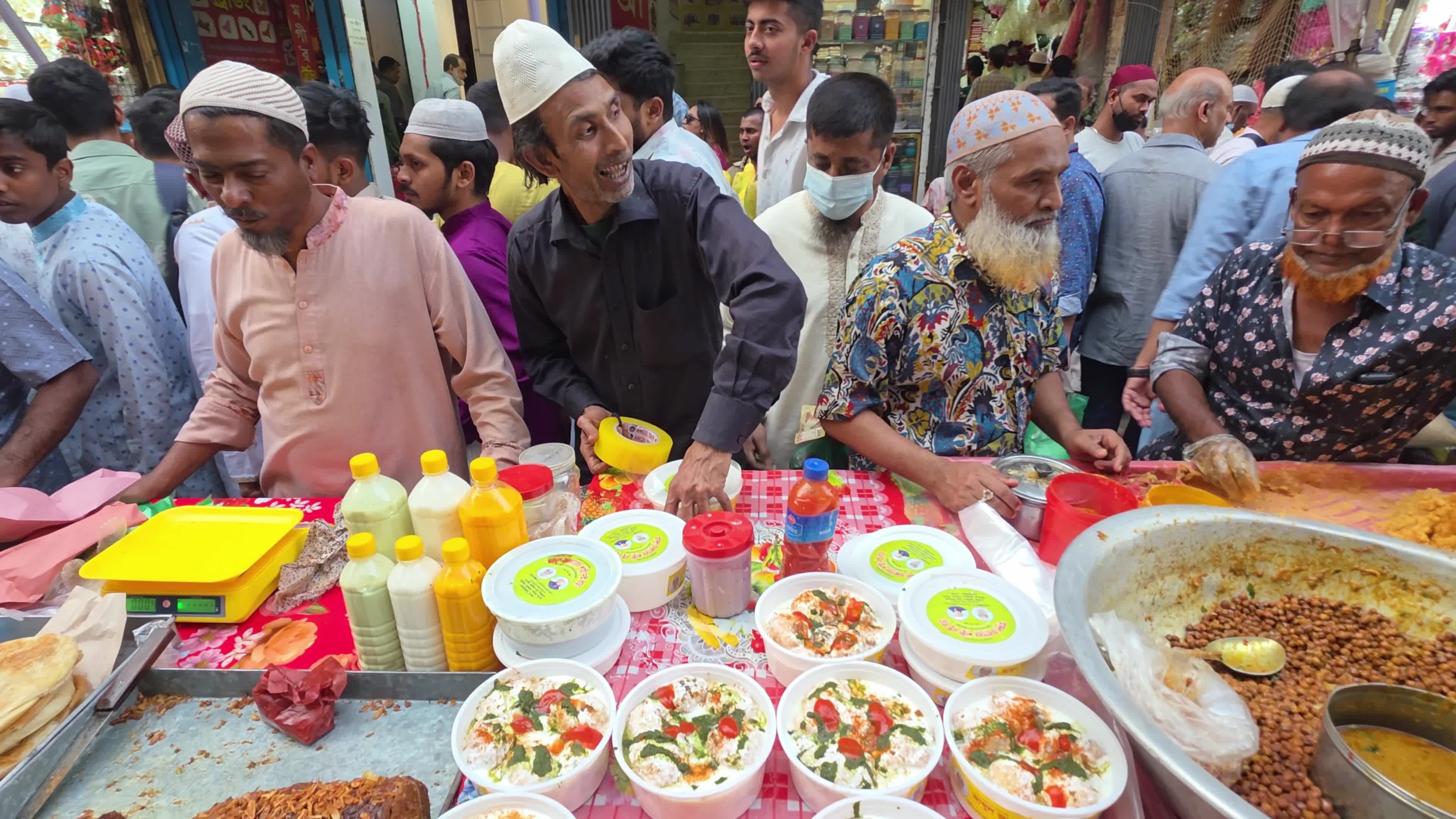 Traditional Iftar Market in Dhaka