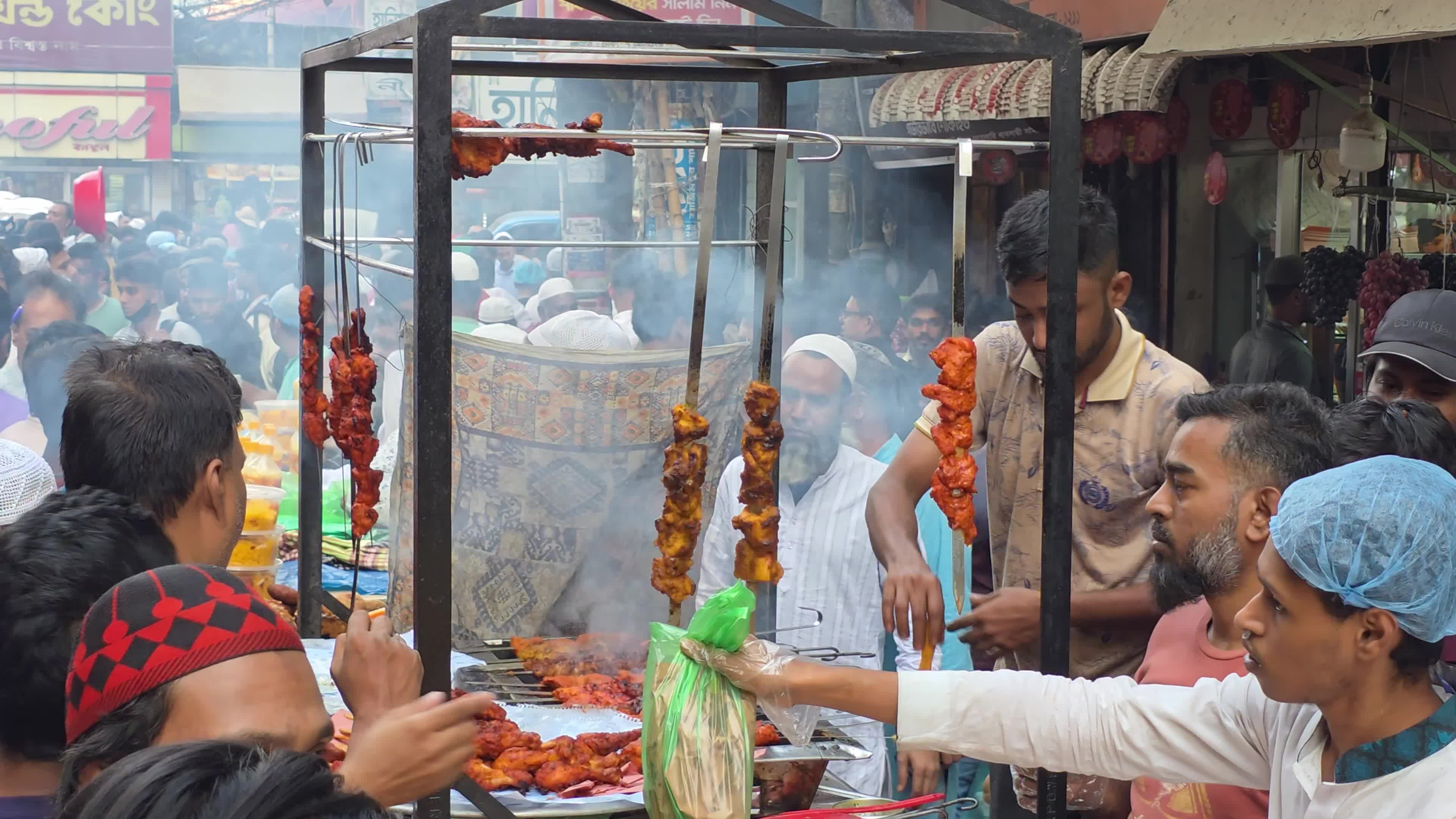 Traditional Iftar Market in Dhaka