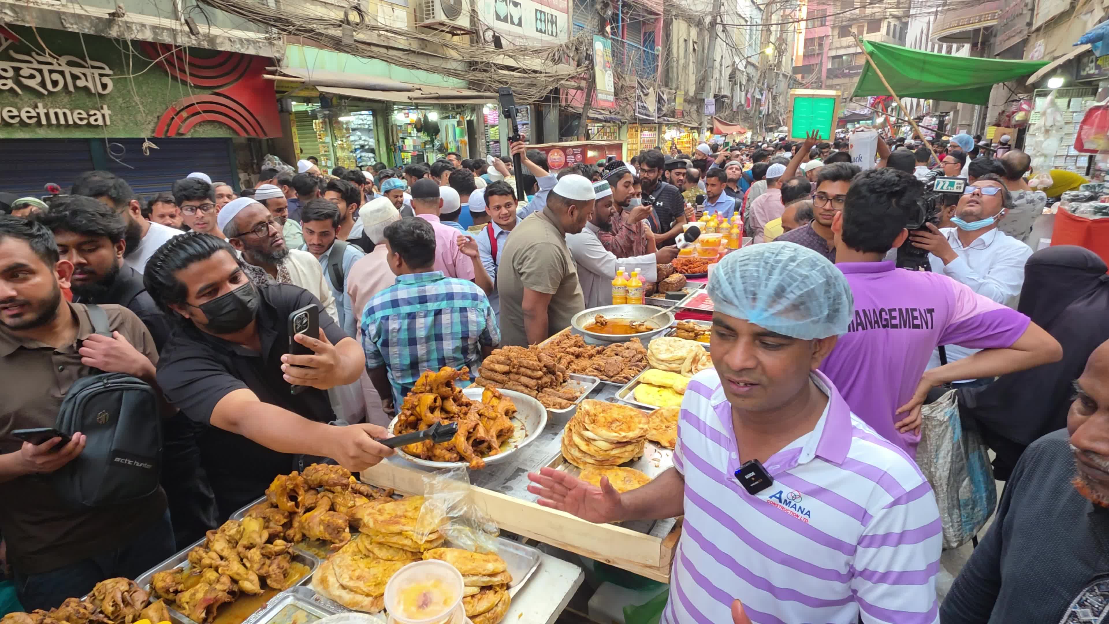 Traditional Iftar Market in Dhaka