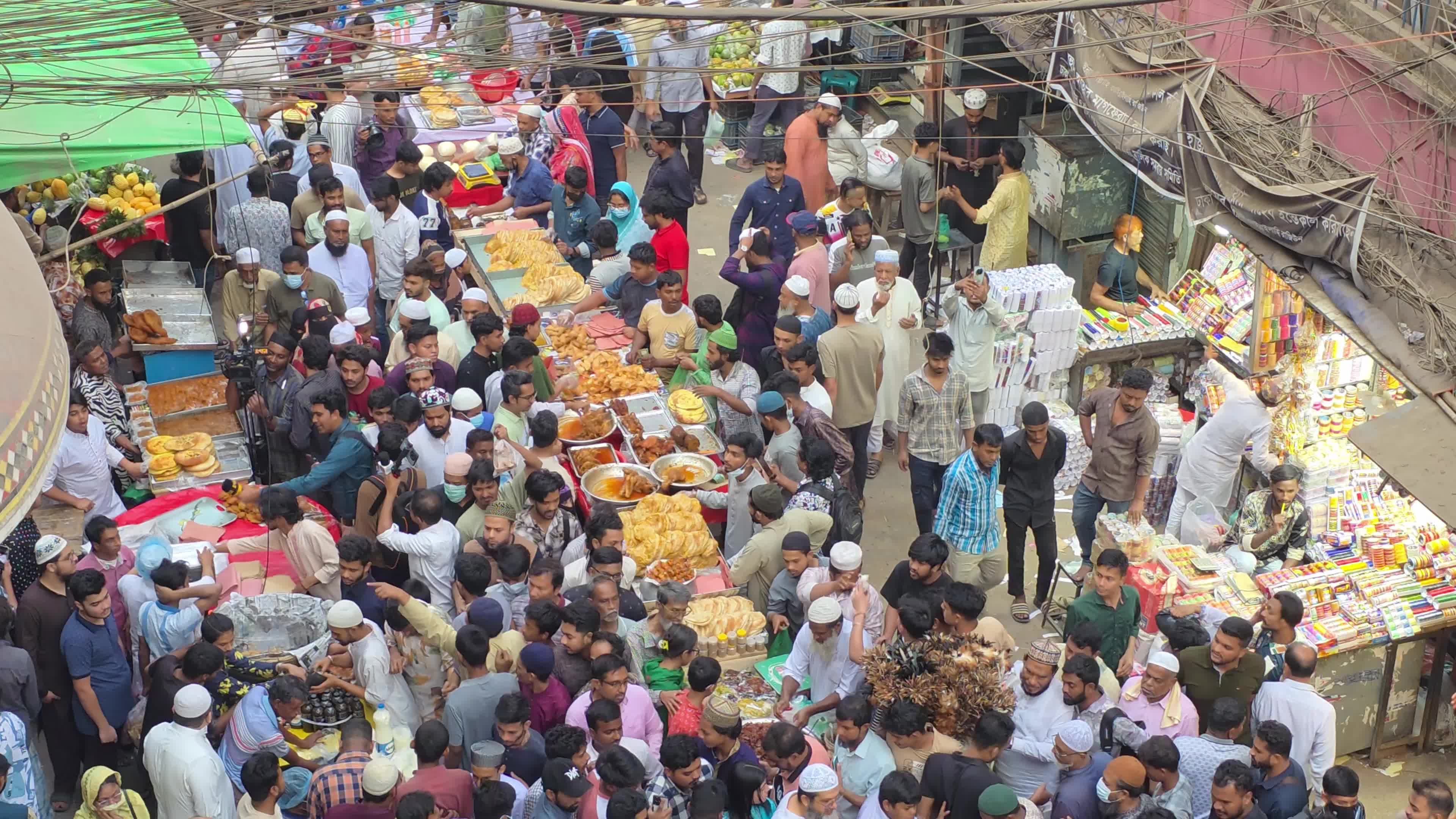 Traditional Iftar Market in Dhaka