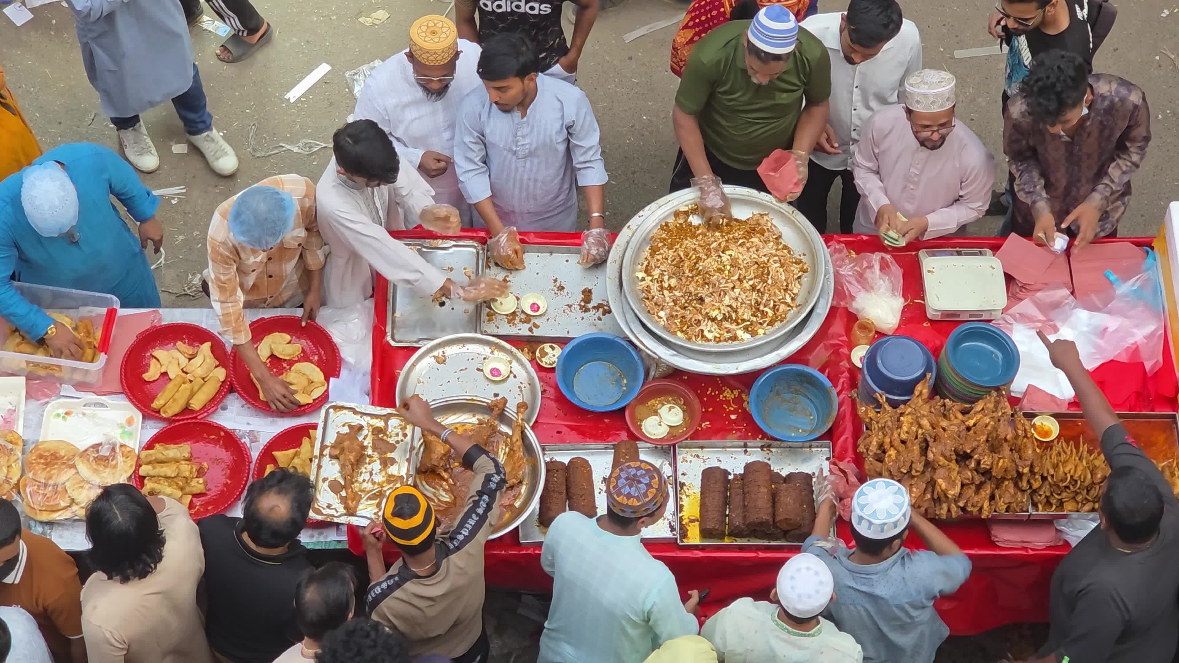 Traditional Iftar Market in Dhaka