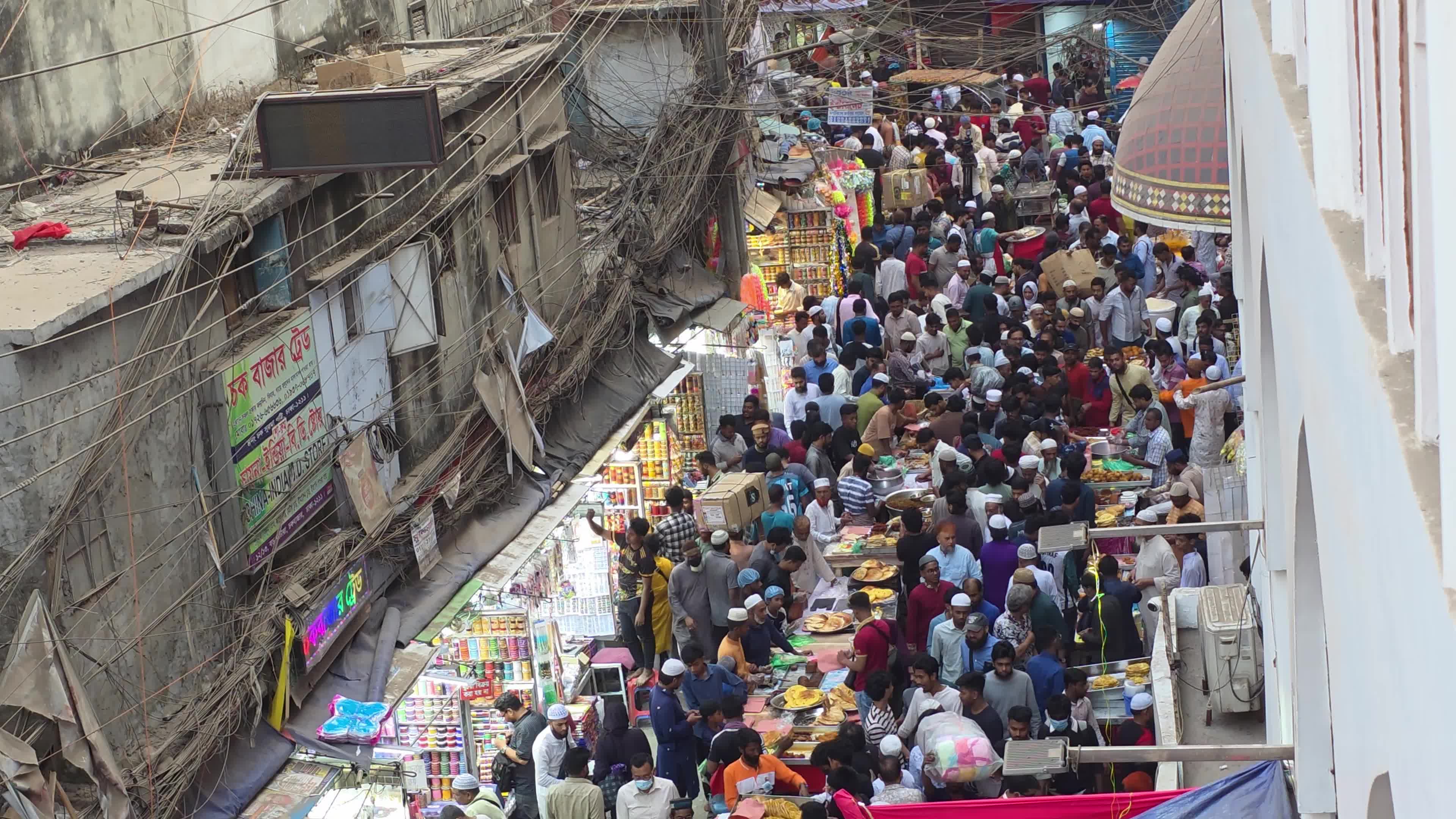 Traditional Iftar Market in Dhaka