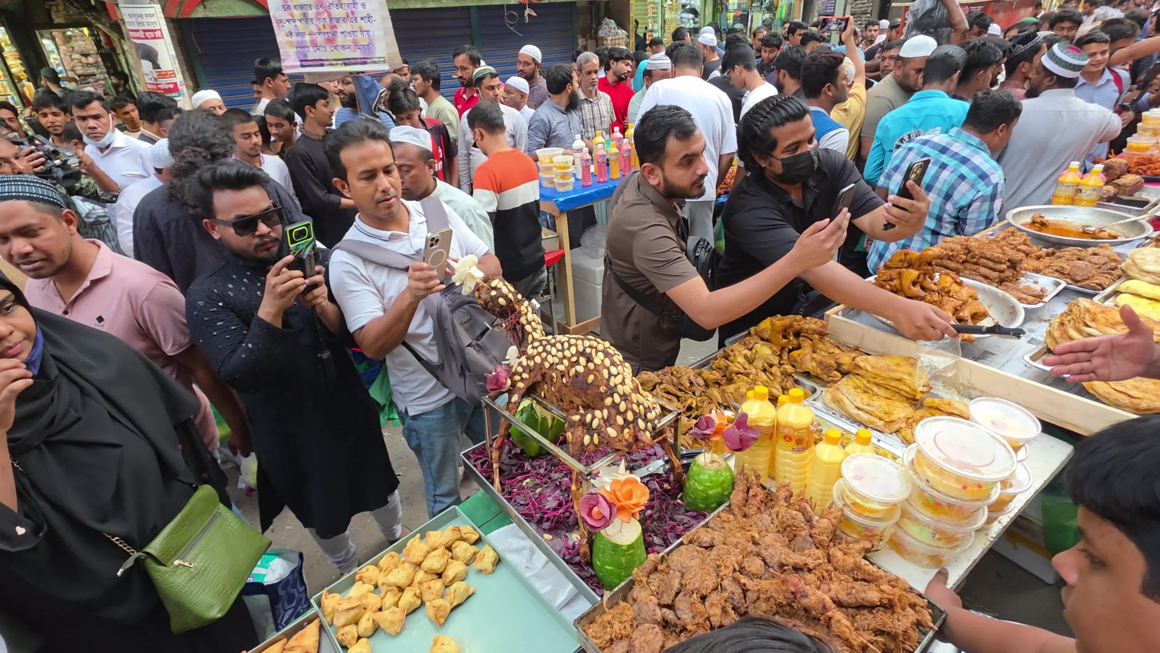 Traditional Iftar Market in Dhaka