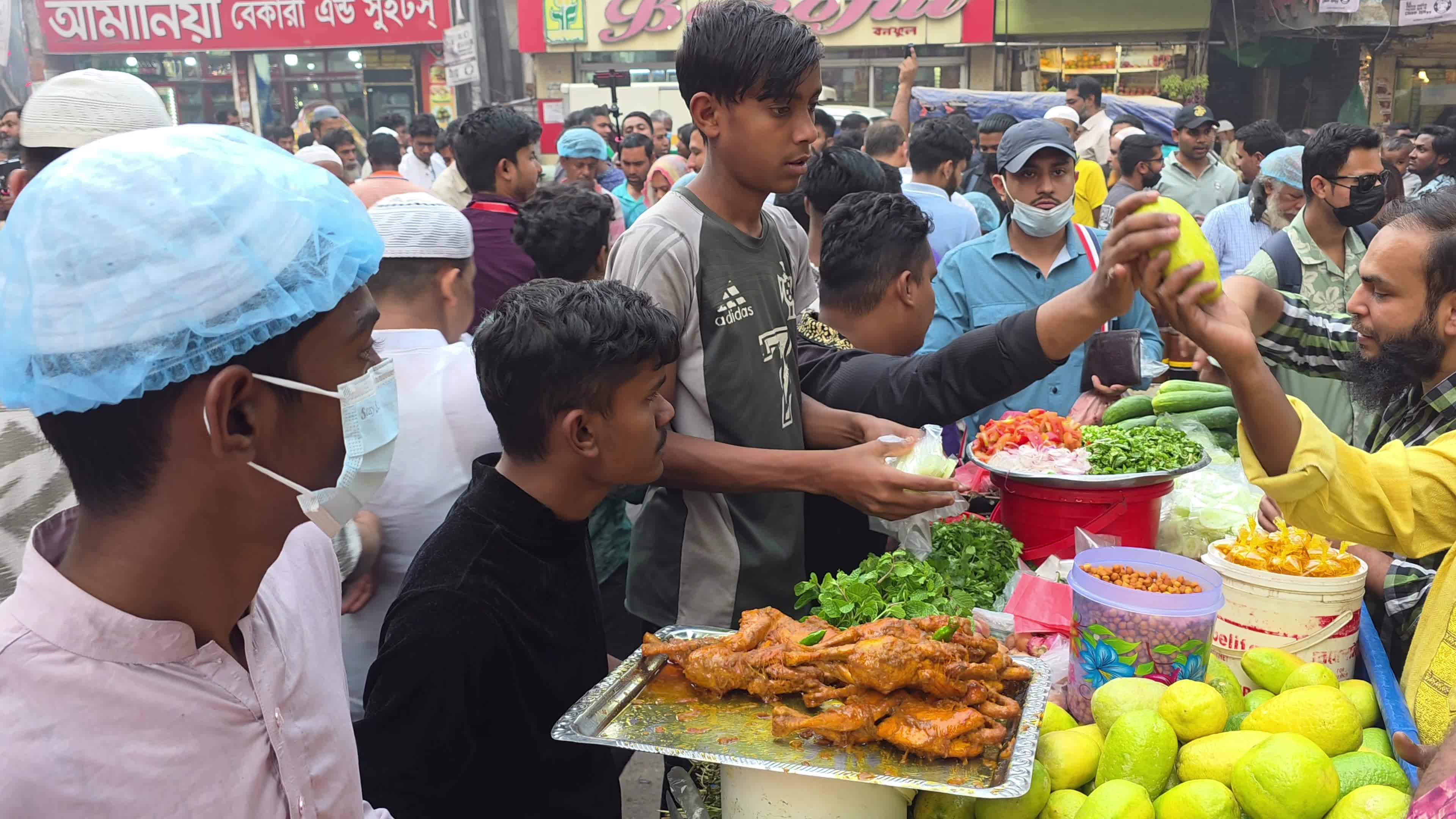 Traditional Iftar Market in Dhaka