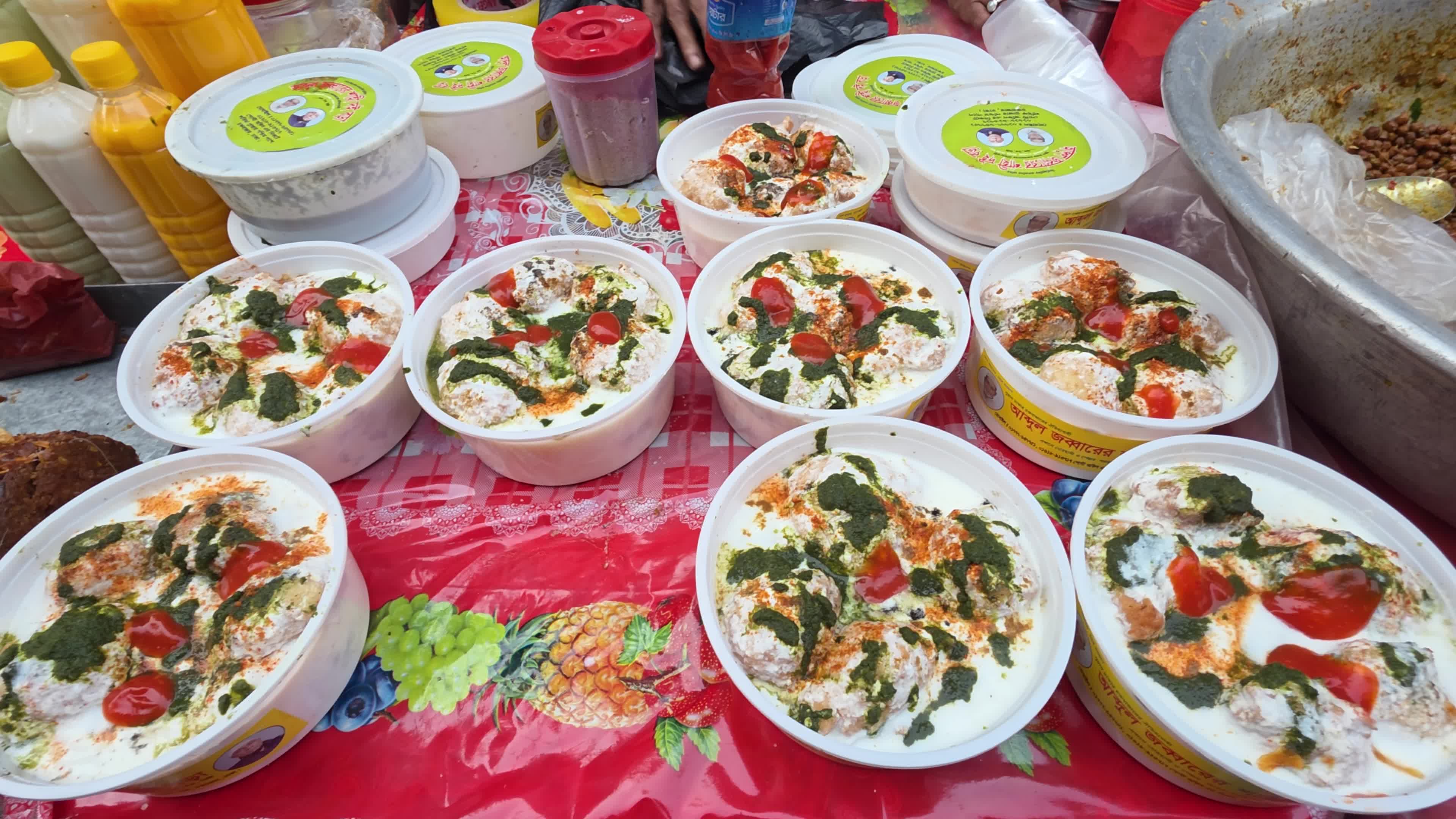 Traditional Iftar Market in Dhaka